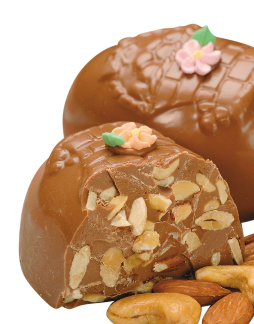 Philadelphia Candies Marshmallow Nut Egg, Milk Chocolate 4 Ounce