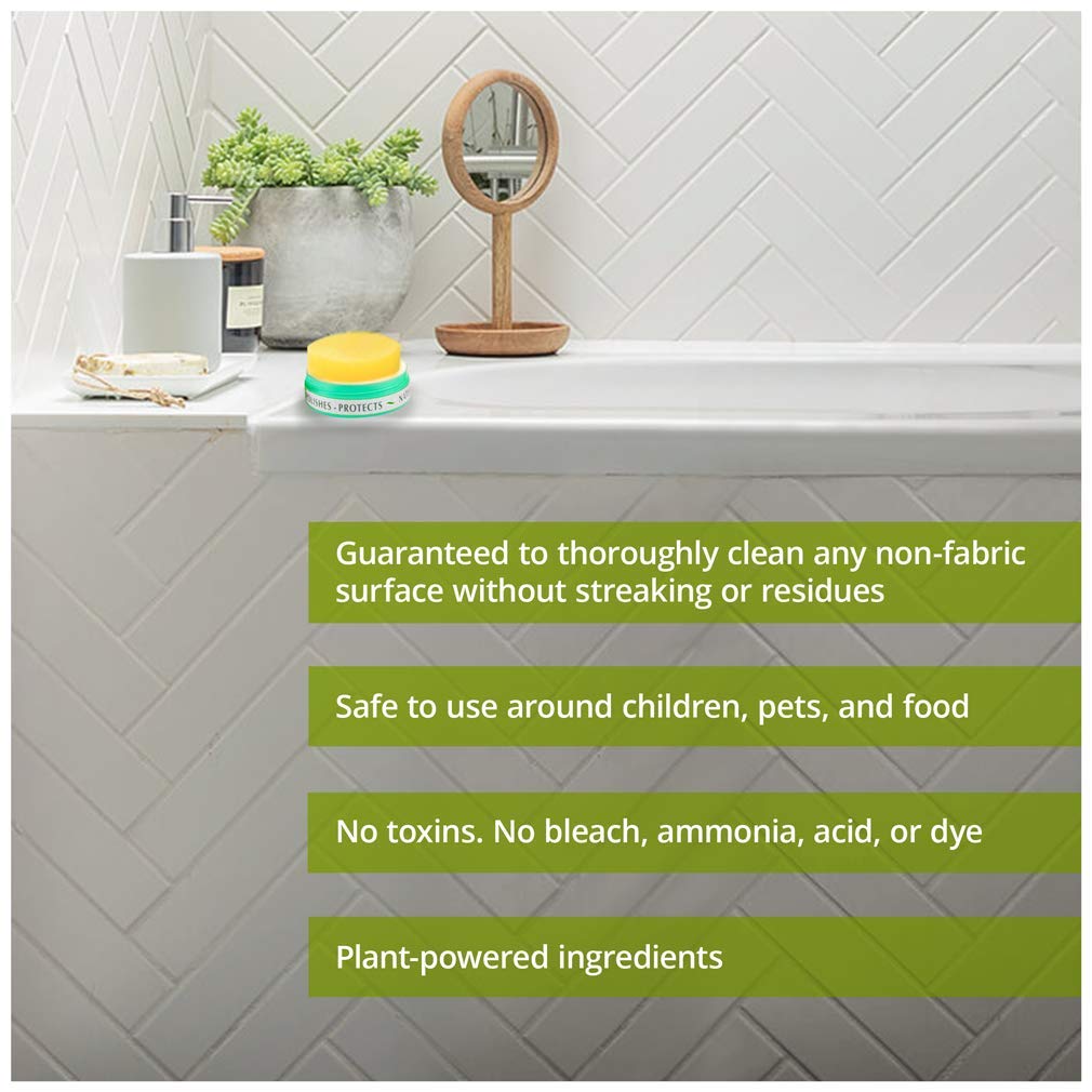 All Purpose Cleaner 2-Pack – Clay Bar Cleans Stoves, Bathrooms, and All Hard Surfaces – 100% Natural Cleaning Product