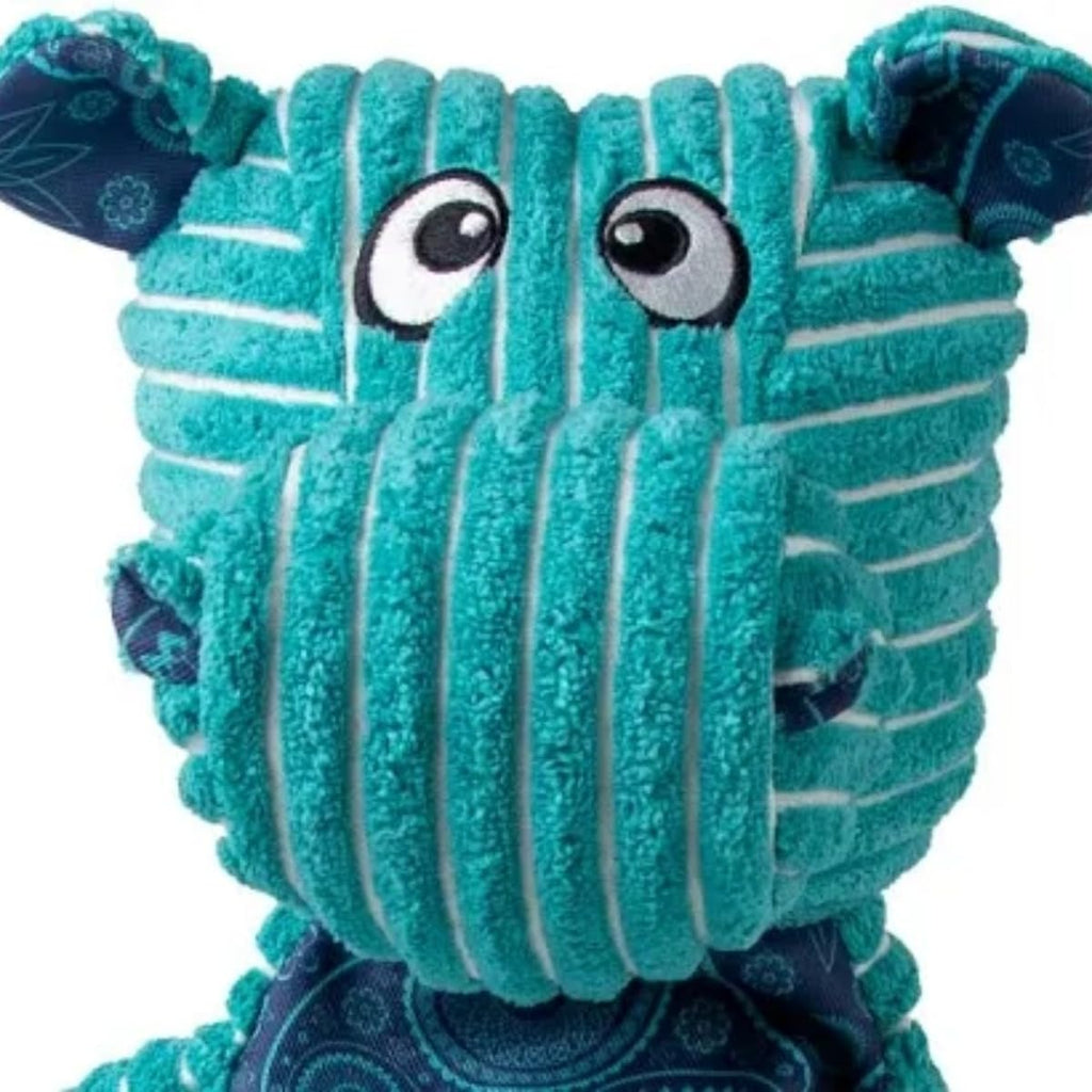 KONG Floppy Knots - Durable No‑Stuffing Squeaky Rope & Plush Dog Toy - for Teething, Playing (Bunny, Small/Medium)