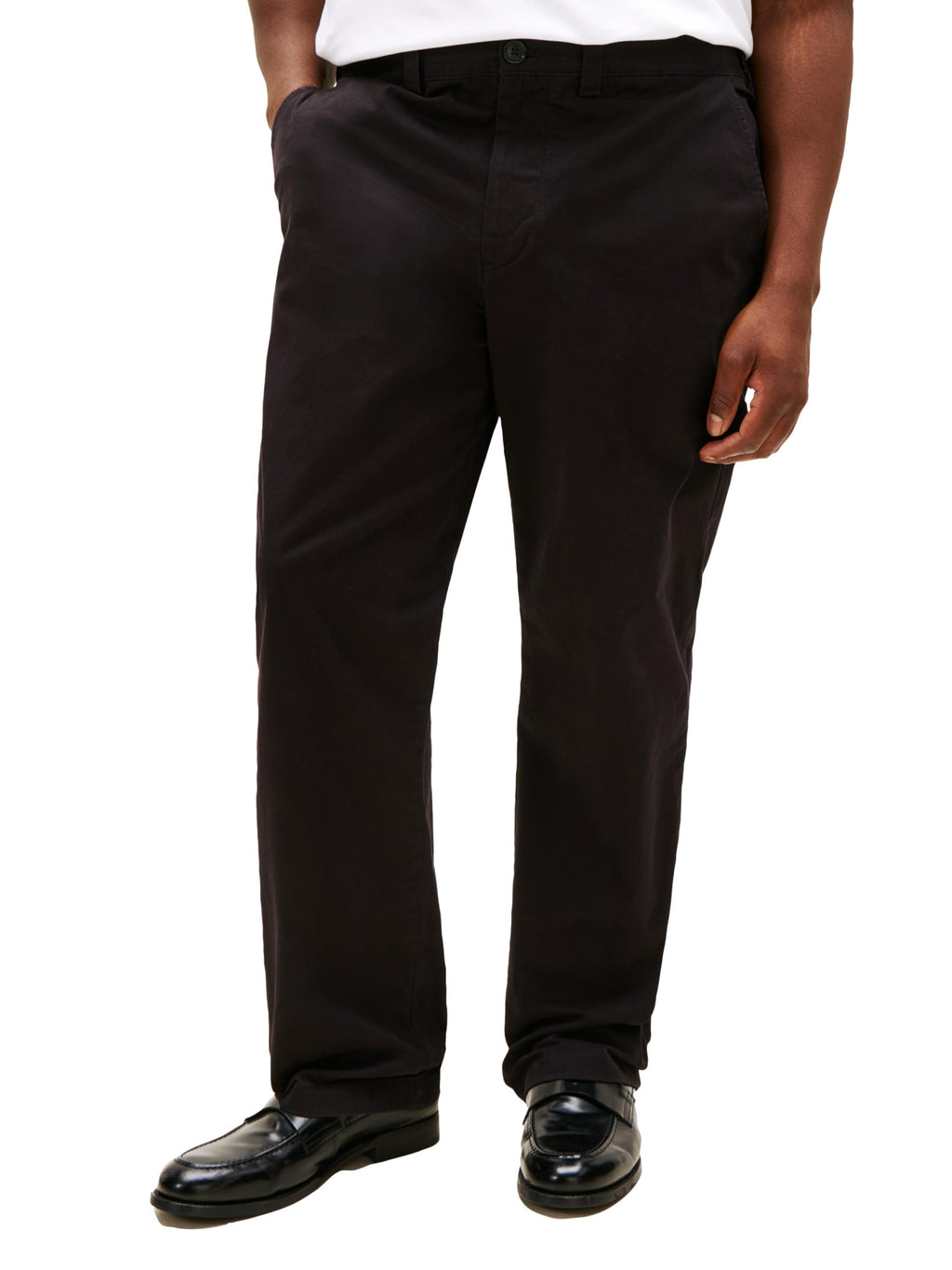 Tommy Hilfiger Men's Big & Tall Stretch Cotton Chino Pants in Classic Fit