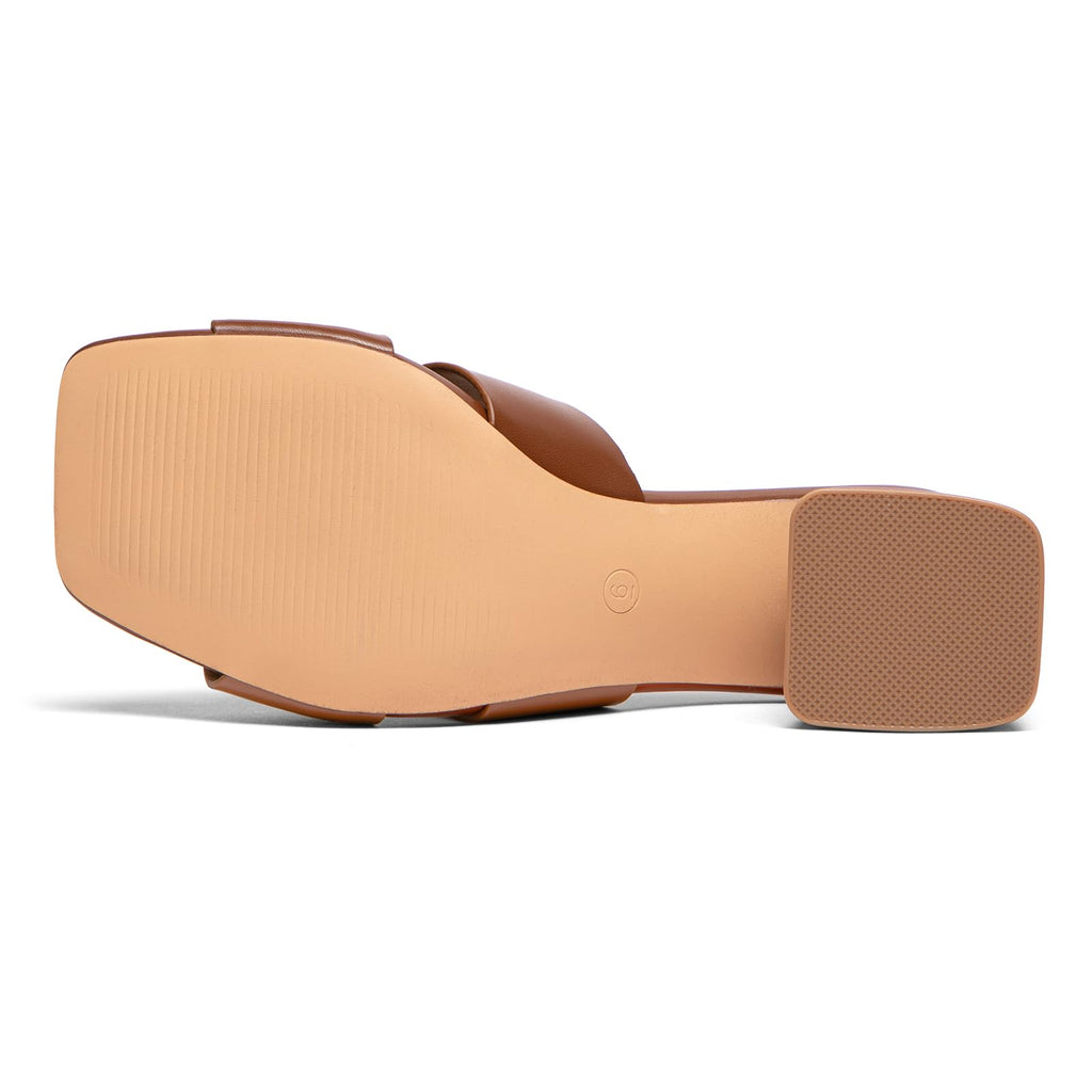 Women's Square Open Toe Sandals Low Block Chunky Heel Slip on Comfortable Casual Sandals for Daily Wear