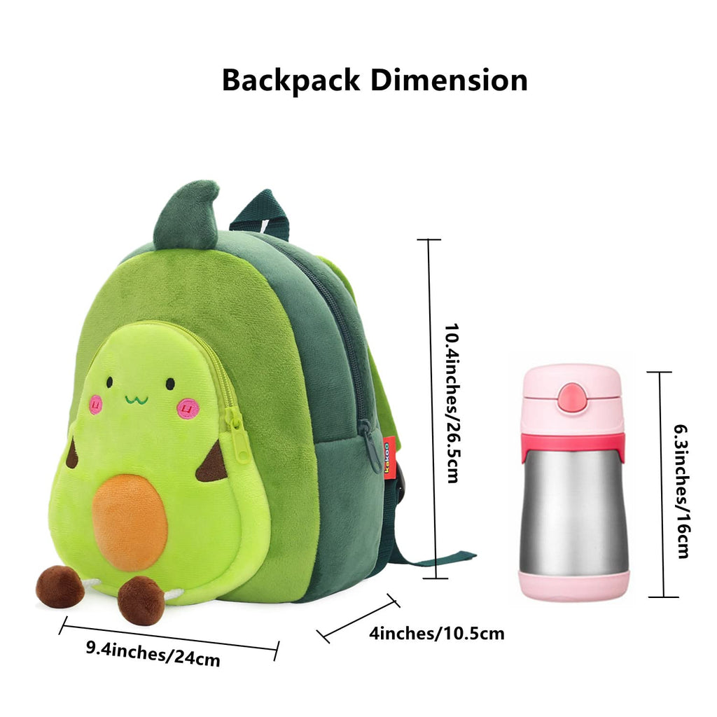 NICE CHOICE Cute Toddler Backpack Toddler Bag Plush Animal Cartoon Mini Travel Bag for Baby Girl Boy 2-6 Years(BB Unicorn)