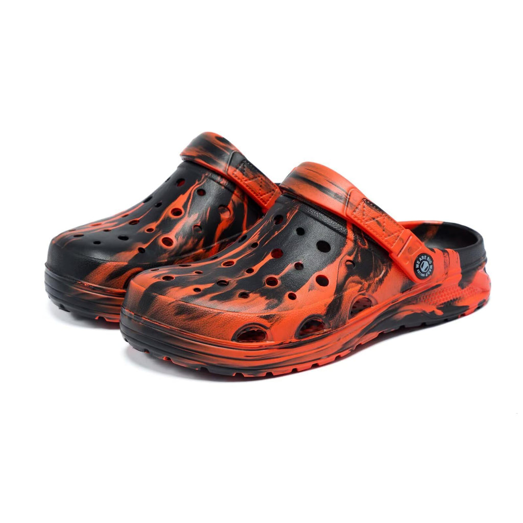Kids Boys&Girls Black Camouflage Clogs Children's Beach Shoes Classic Marbled Tie Dye Clog Little Kid