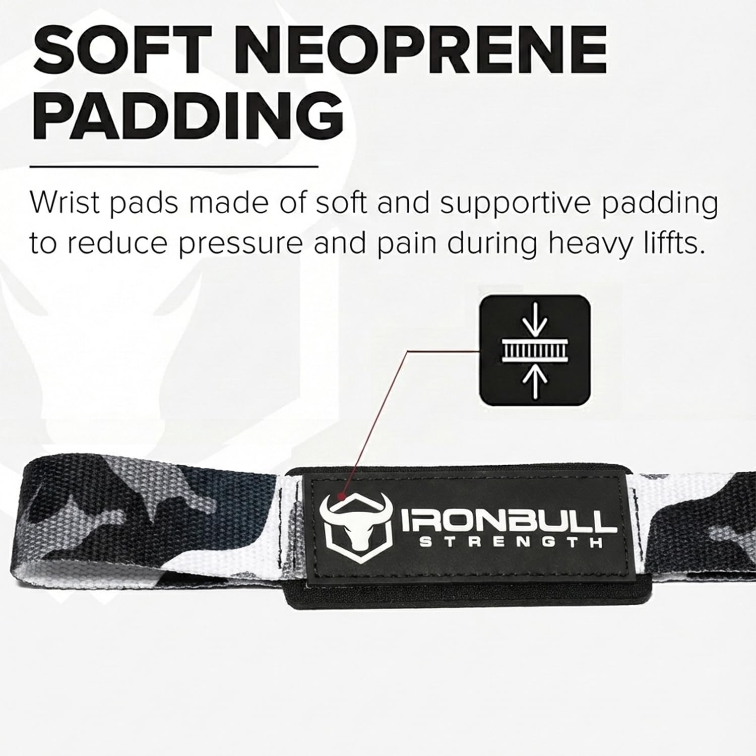 Lifting Wrist Straps for Weightlifting (1 Pair) – Padded Lifting Straps for Deadlifts, Powerlifting, Strength Training & Bodybuilding – Gym Straps for Men & Women