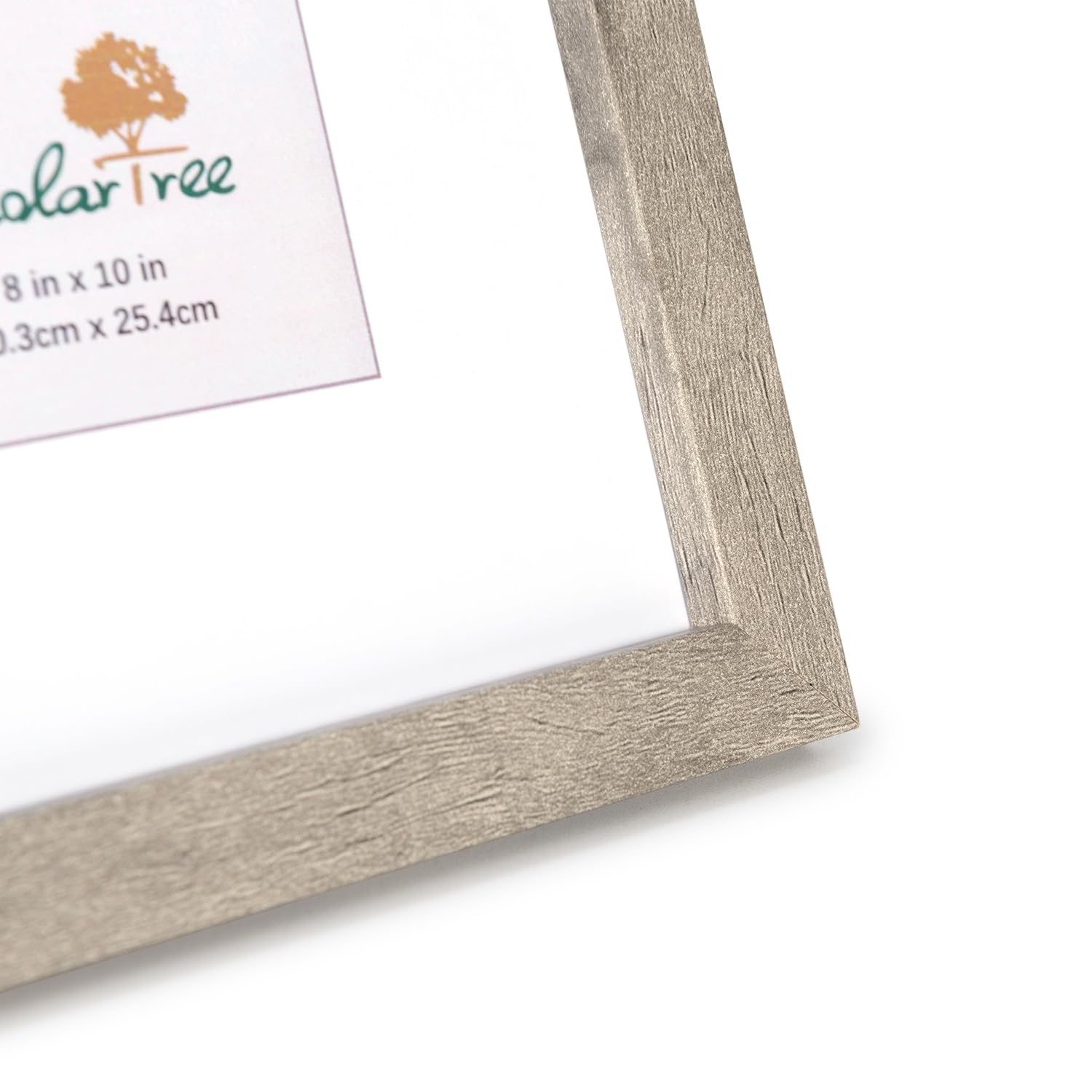 5x7 Picture Frame Gold, Display 5x7 without Mat or 4x6 with Mat, Wall Gallery Photo Frames