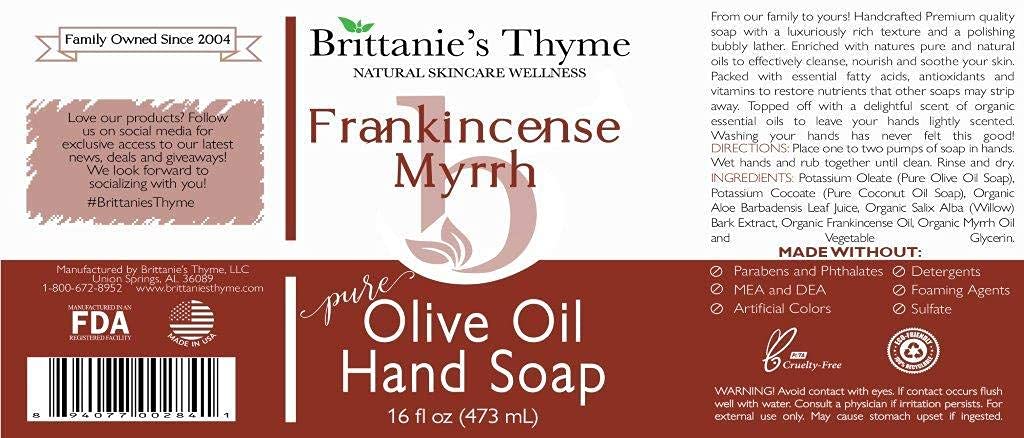 Brittanie’s Pure Castile Liquid Soap Refill, Bergamot Lime, 12 Ounce | Dish Soap, Hair & Body, Home, Gentle and Pure, Made with Natural Luxurious Oils, Vegan & Gluten Free Non-GMO