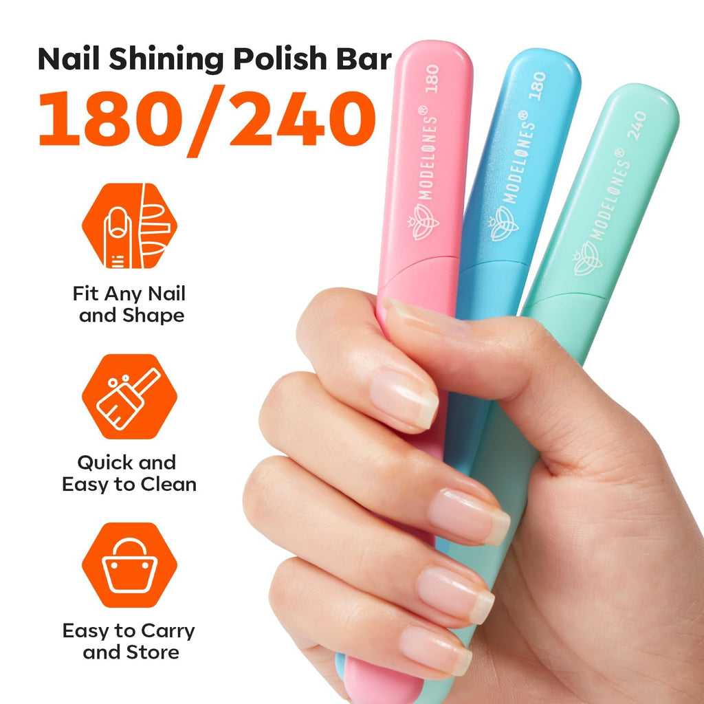 Modelones Cuticle Remover Kit Cuticle Remover Liquid & Cuticle Oil Pen Nail Kit w/Cuticle Trimmer Nail Stuff & File Cuticle Pusher & Nippers Manicure Kit for Women Nail Tools Manicure Set Nail Care