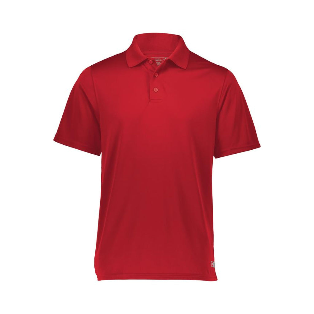 Russell Athletic Mens Dri-Power Performance Polo | Premium Dri-fit Polo Shirt for Men