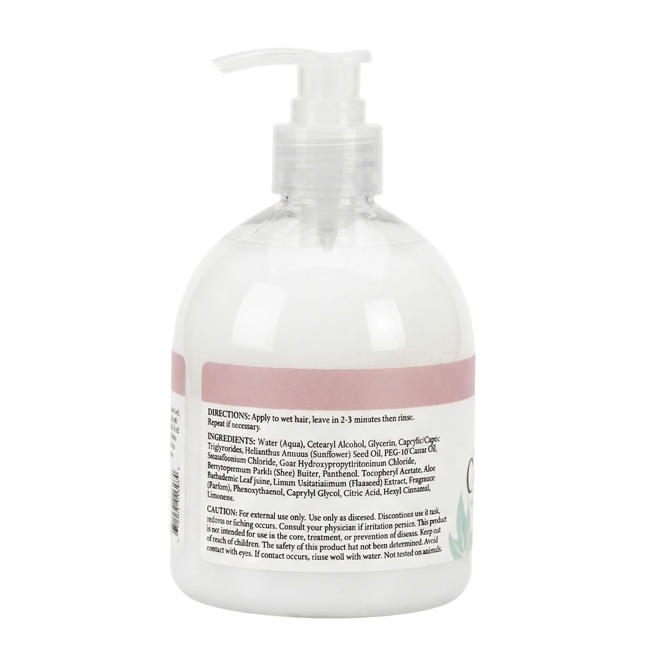 Ginger Lily Farms Botanicals Moisturizing Conditioner for Dry Hair, 100% Vegan & Cruelty-Free, Apple Pear Scent, 1 Gallon Refill (128 fl oz)