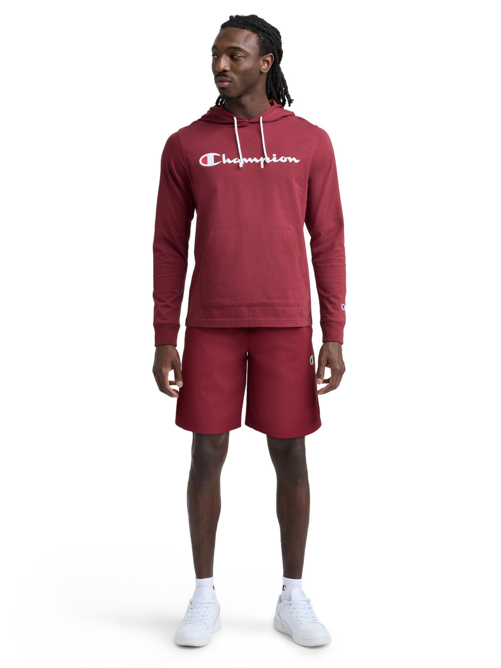 Champion Men's Long Sleeve T-shirt Hoodie (Retired Colors)
