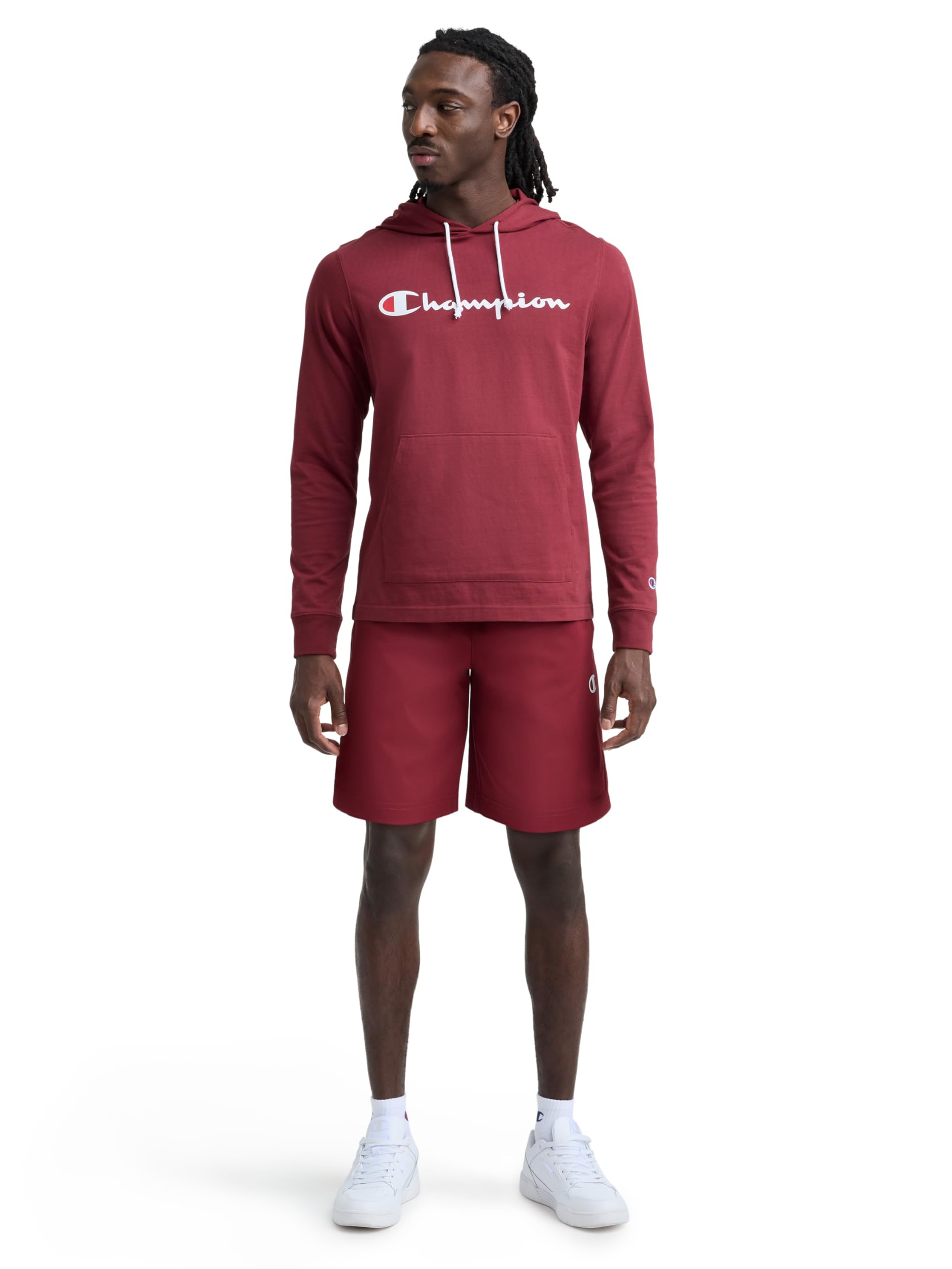 Champion Men's Long Sleeve T-shirt Hoodie (Retired Colors)