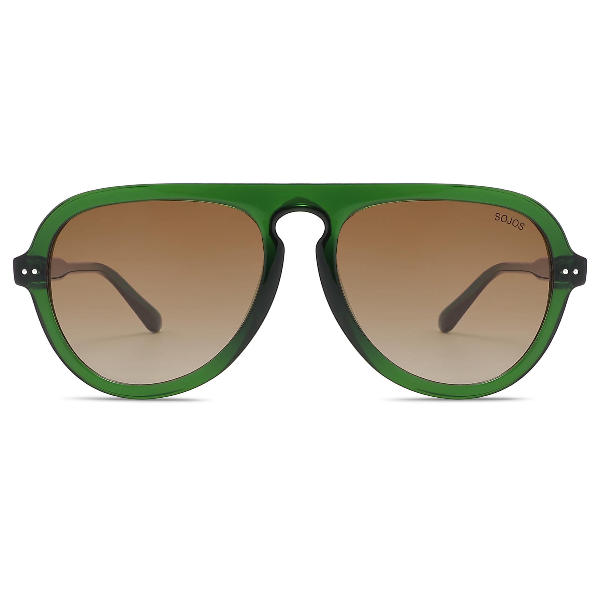 SOJOS Retro Aviator Sunglasses Womens Mens Vintage Plastic Frame Shades Lentes De Sol Para Mujer SJ2255