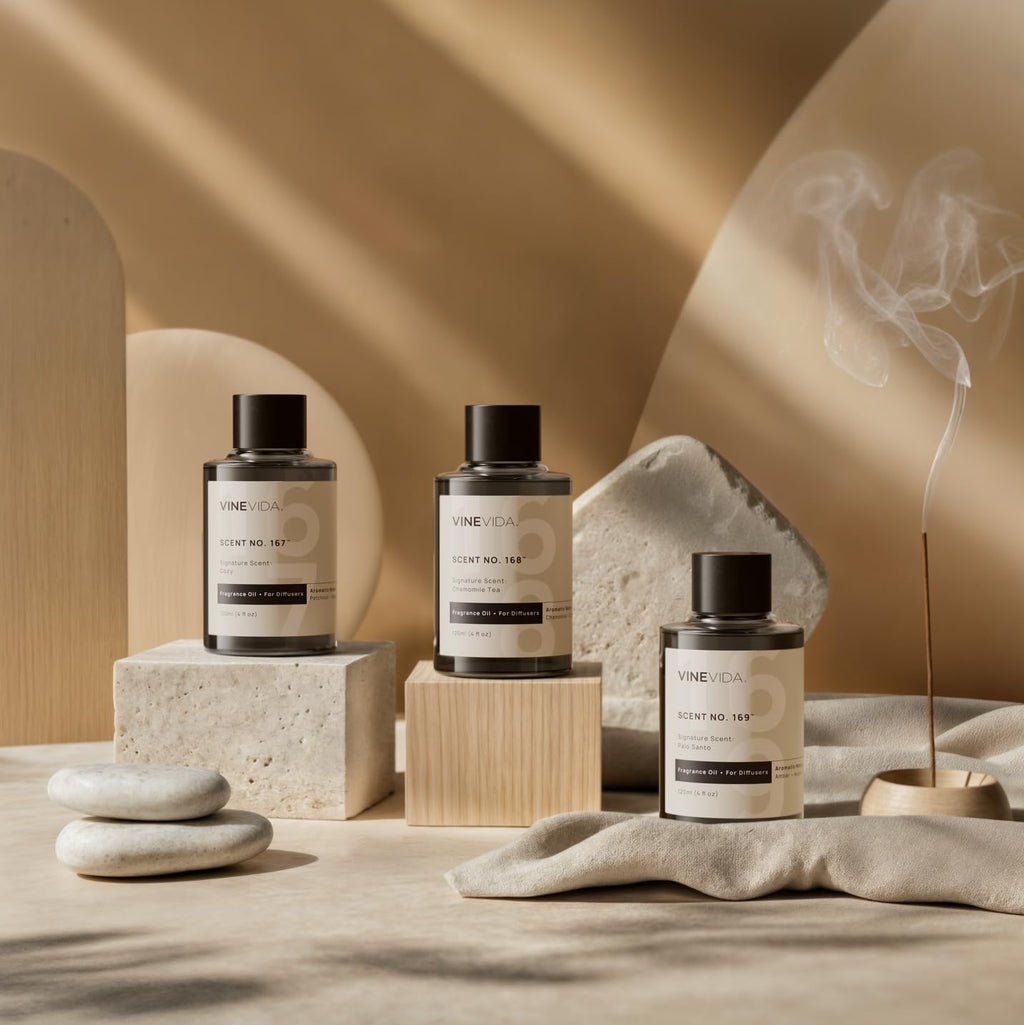 VINEVIDA (4oz) Hotel Fragrance Collection Diffuser Oil - Scents for Home - Cold Air Diffuser Oil - Essential Oil - No.1000 Inspired by My Way