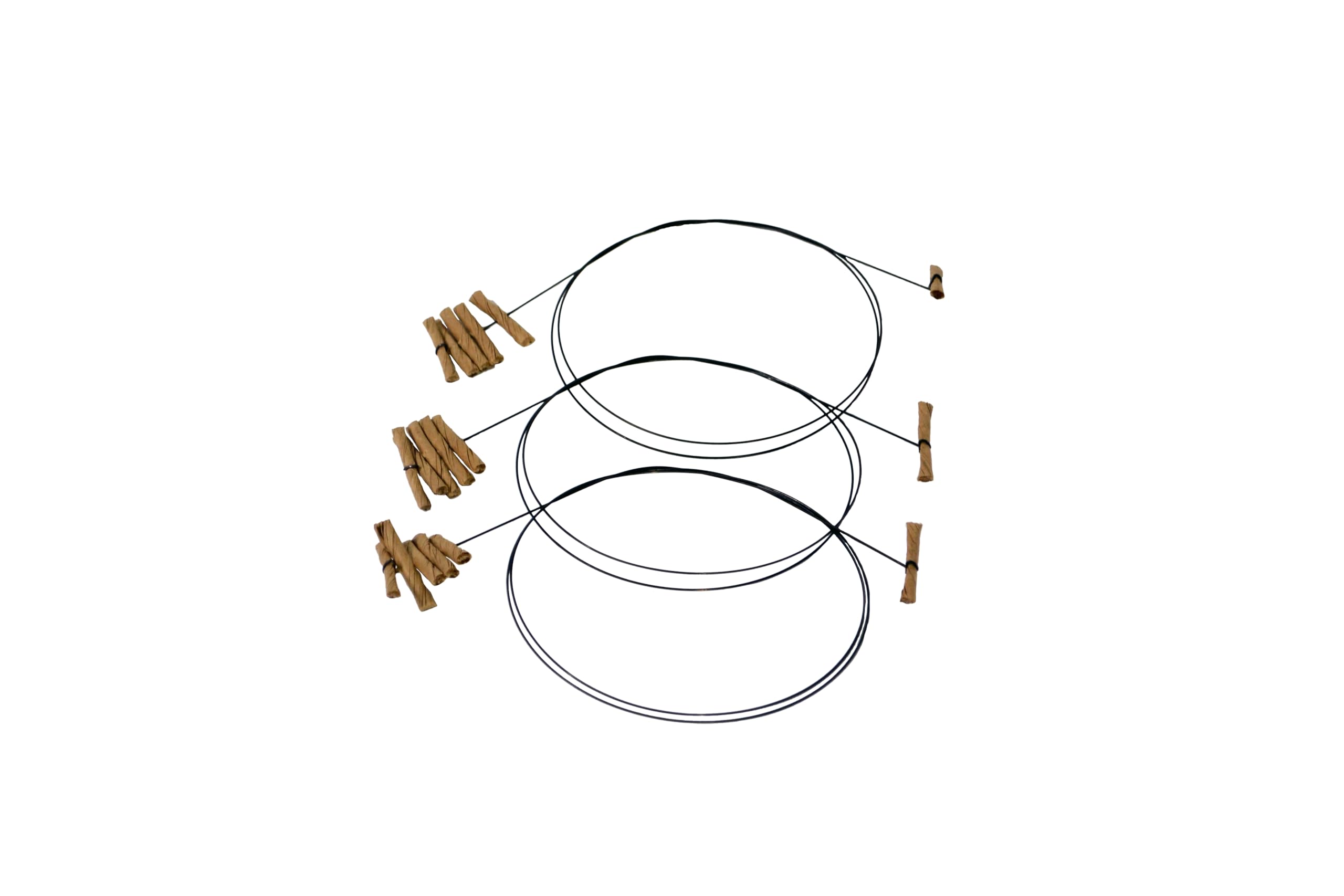 Cat Dancer Interactive Cat Toy - Fun and Fitness for Your Furry Friend - Engaging Paper Roll Attached with 30 Inches Flexible Spring Steel Wire for Playful Cats – 3 Pack