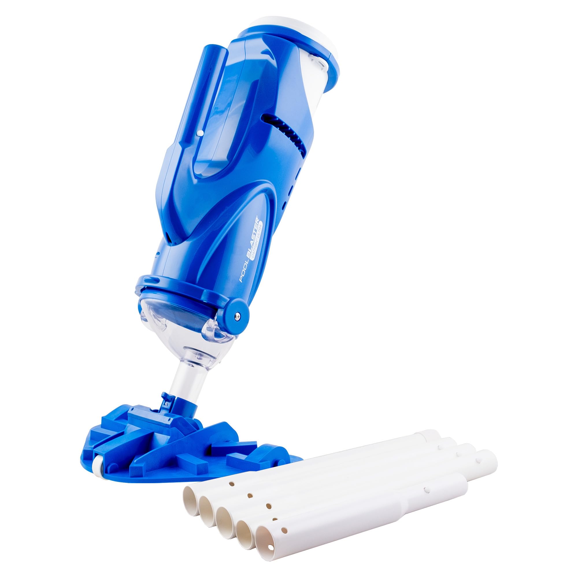 POOL BLASTER Catfish Cordless Pool Vacuum for Spot-Cleaning, Hot Tubs & Spas, Handheld Rechargeable, up to 45 Min Runtime, Quick, Efficient Swimming Pool Cleaner, Above Ground & Inground Pool Steps