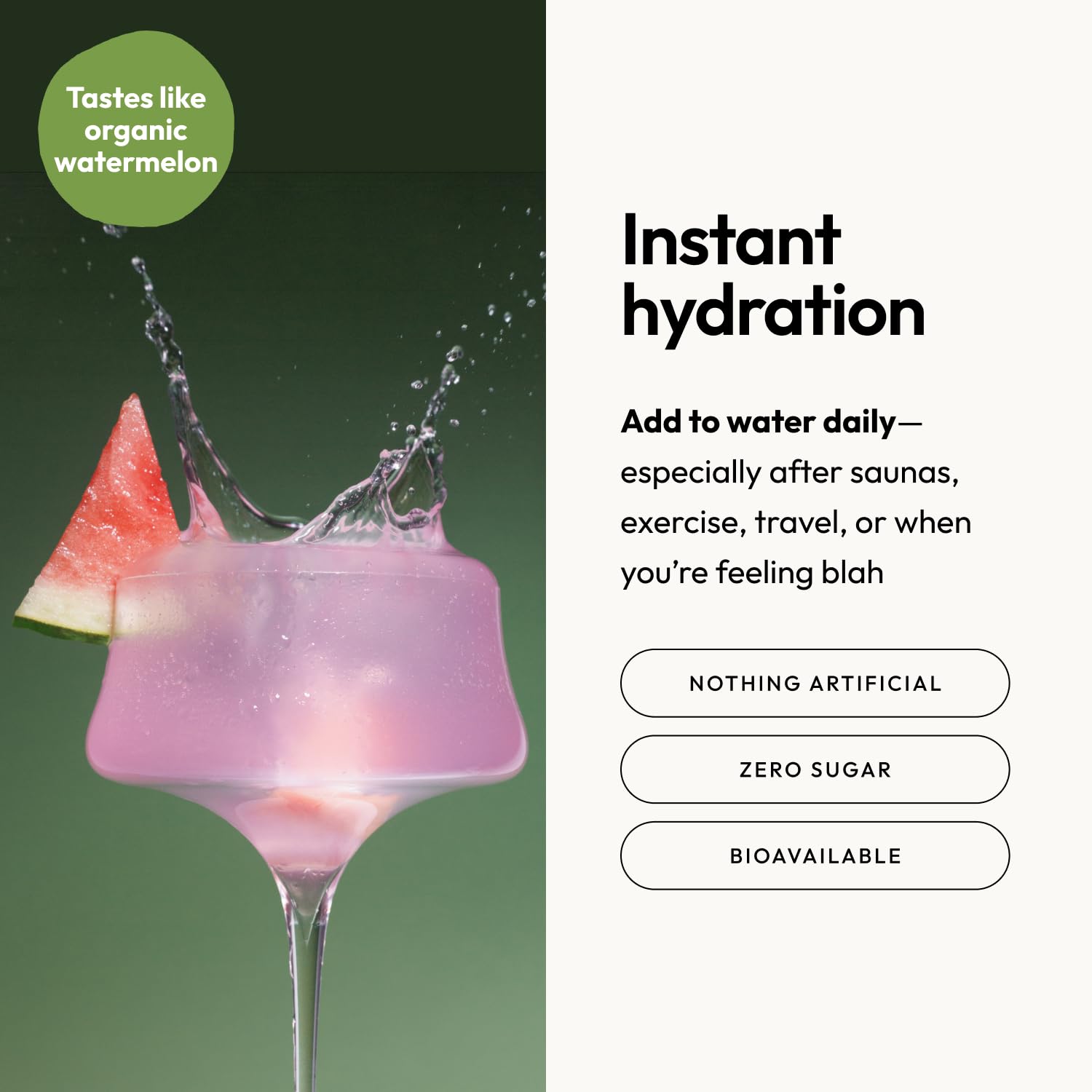 Moon Juice Mini Dew Electrolytes Powder - Sugar Free Minerals & Electrolyte Hydration Powder for Instant Hydration & Brain Support - Magnesium, Calcium, Potassium, Pink Salt, Pomelo, 30 Servings