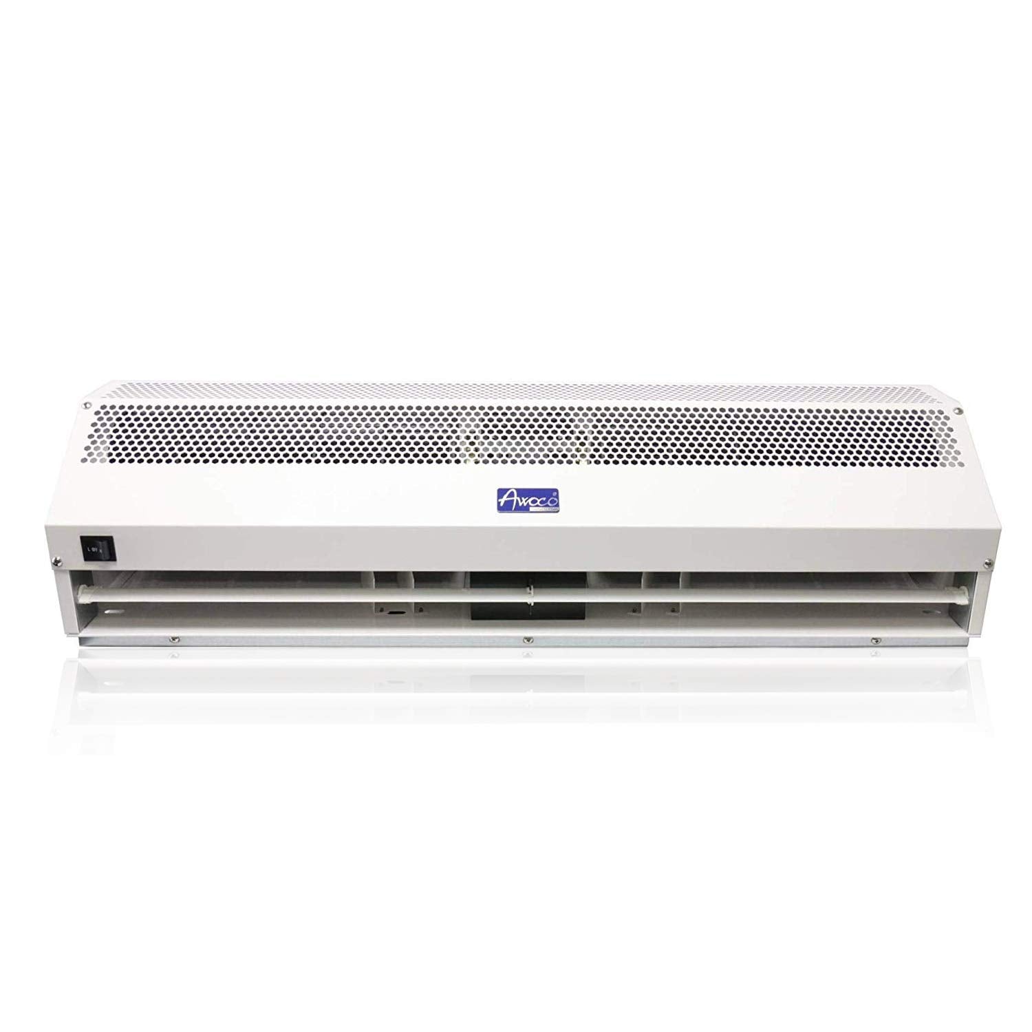 Awoco 24” Super Power 2 Speeds 800 CFM Commercial Indoor Air Curtain, CE Certified, 120V Unheated - Door Switch Included