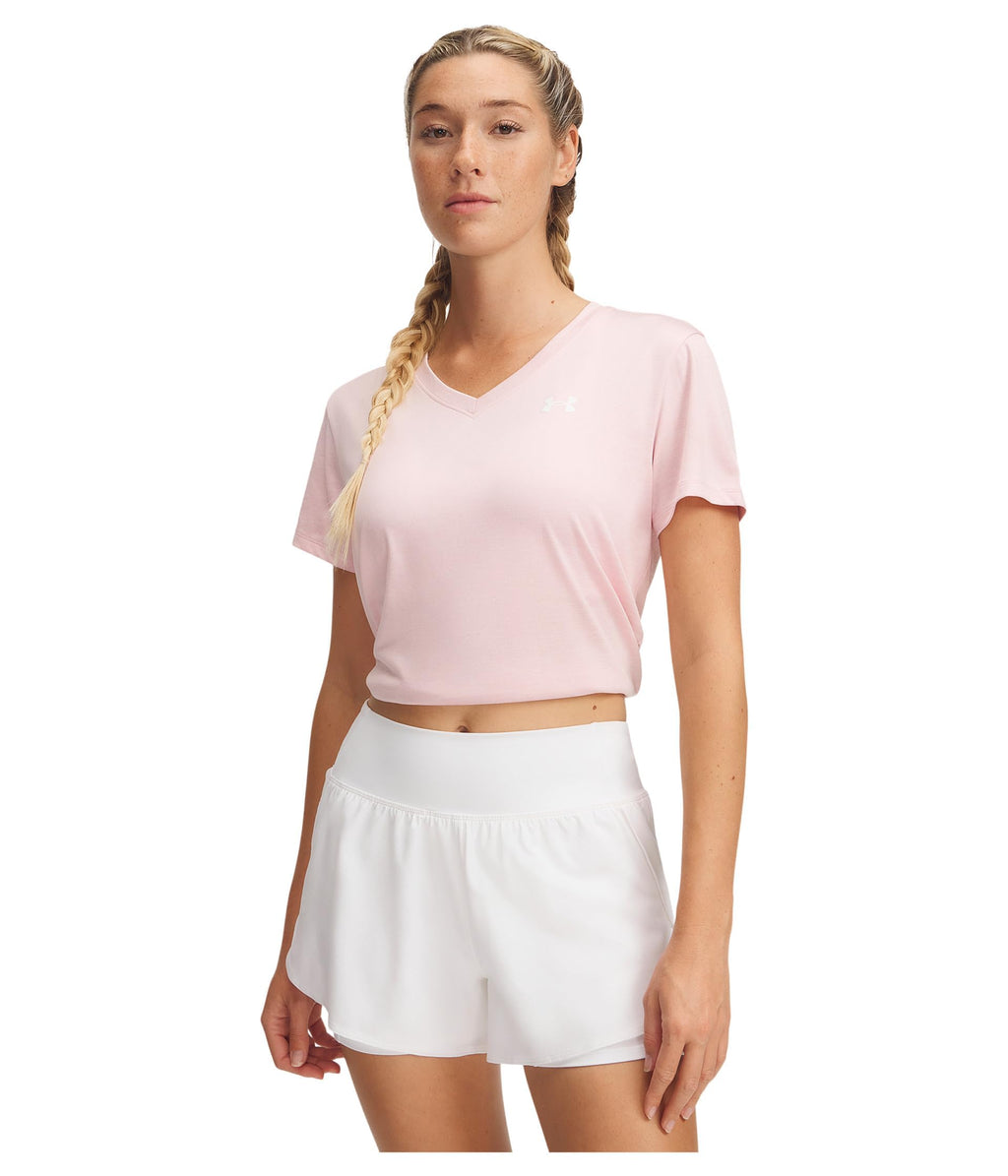 Under Armour Women's Tech Twist V Neck Short Sleeve T-Shirt