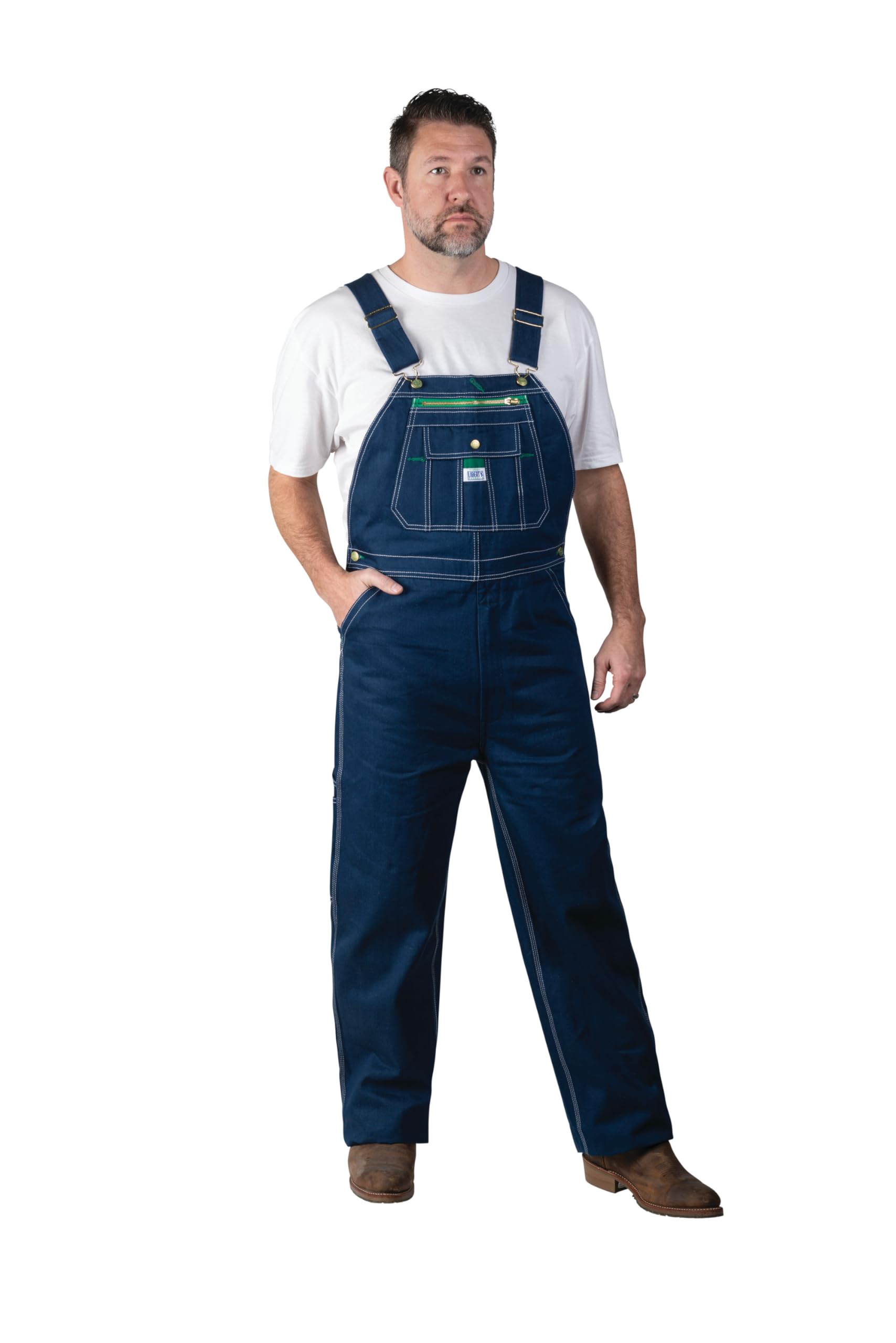 Liberty Men's Denim Bib Overall
