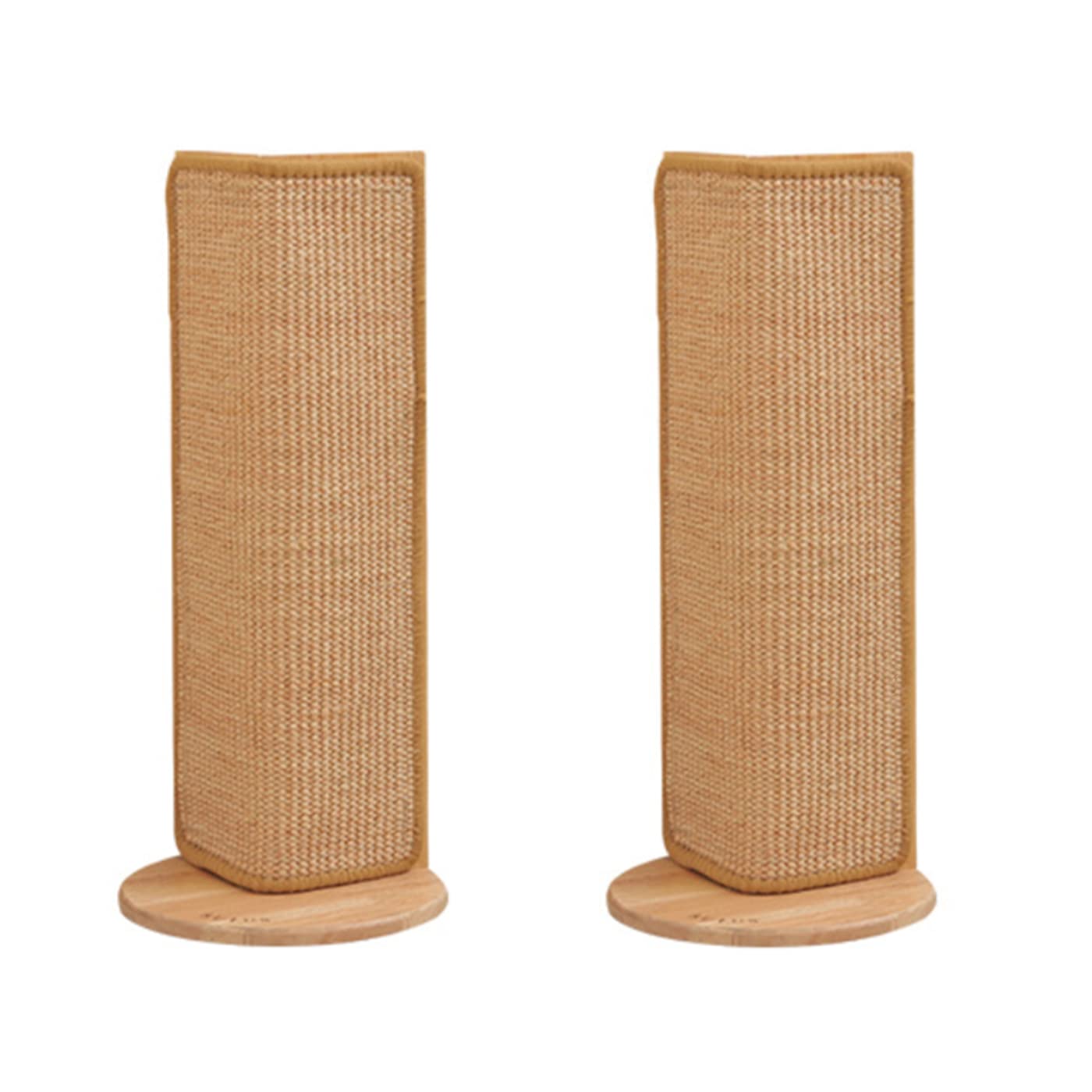 SHENGOCASE 20.5" Tall No Drilling Wall Sofa Couch Corner Cat Sisal Scratcher,Scratching Post,Replaceable Sisal Scratch Pad Mat, Couch Protector