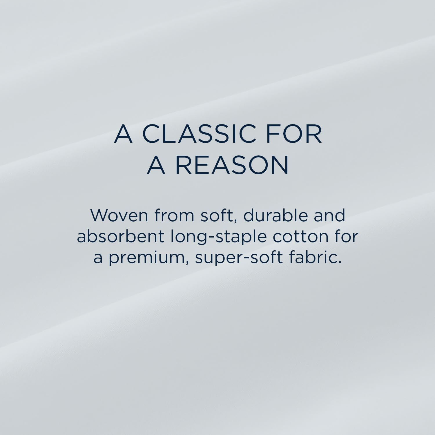 TEMPUR Classic Cotton Sheet Set Cool Gray - Twin