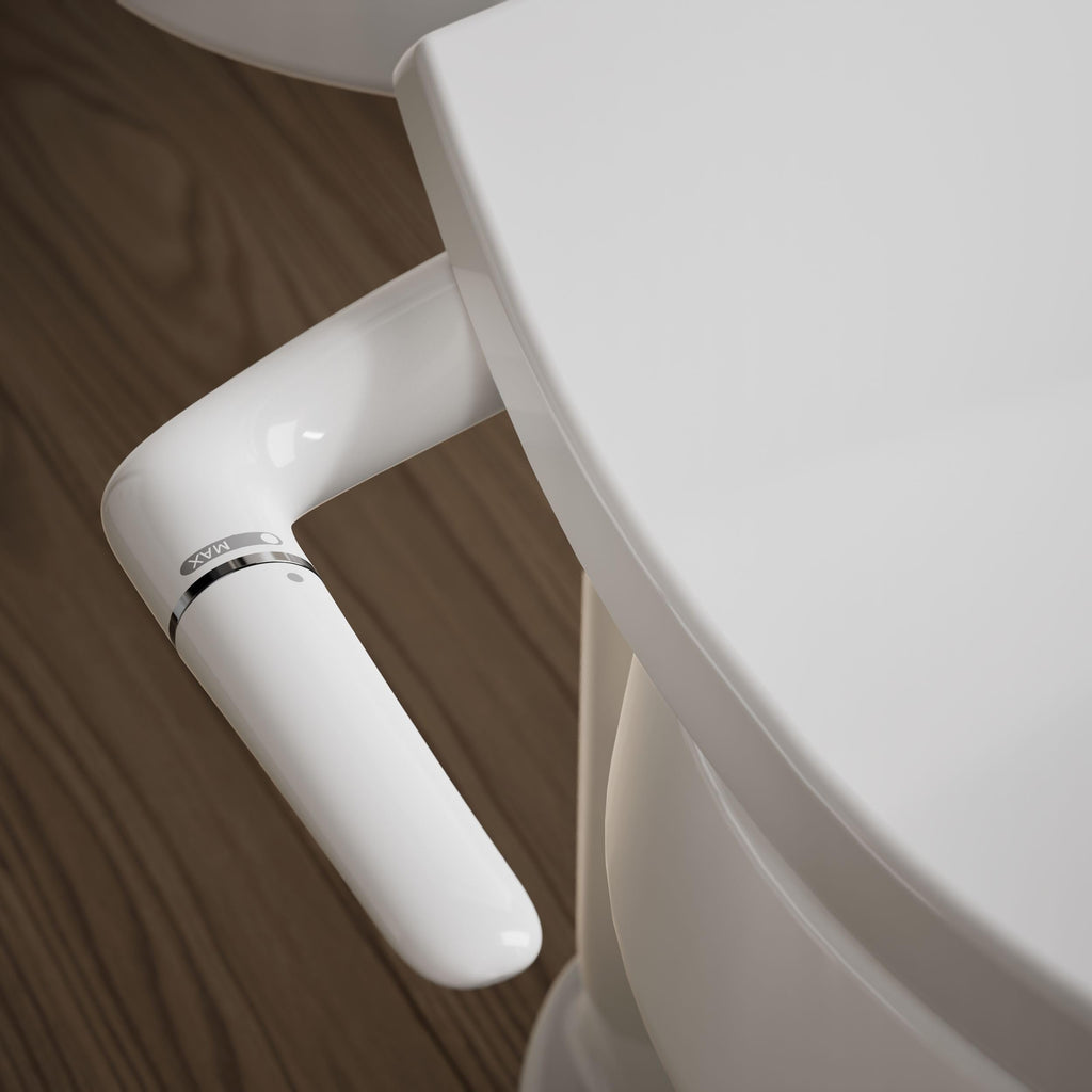 Kohler PureWash M250 Manual Round Bidet Toilet Seat, White, Quiet-Close Lid Prevents Slamming, Easy Installation with Quick-Release Hinges, Adjustable Spray Position & Pressure