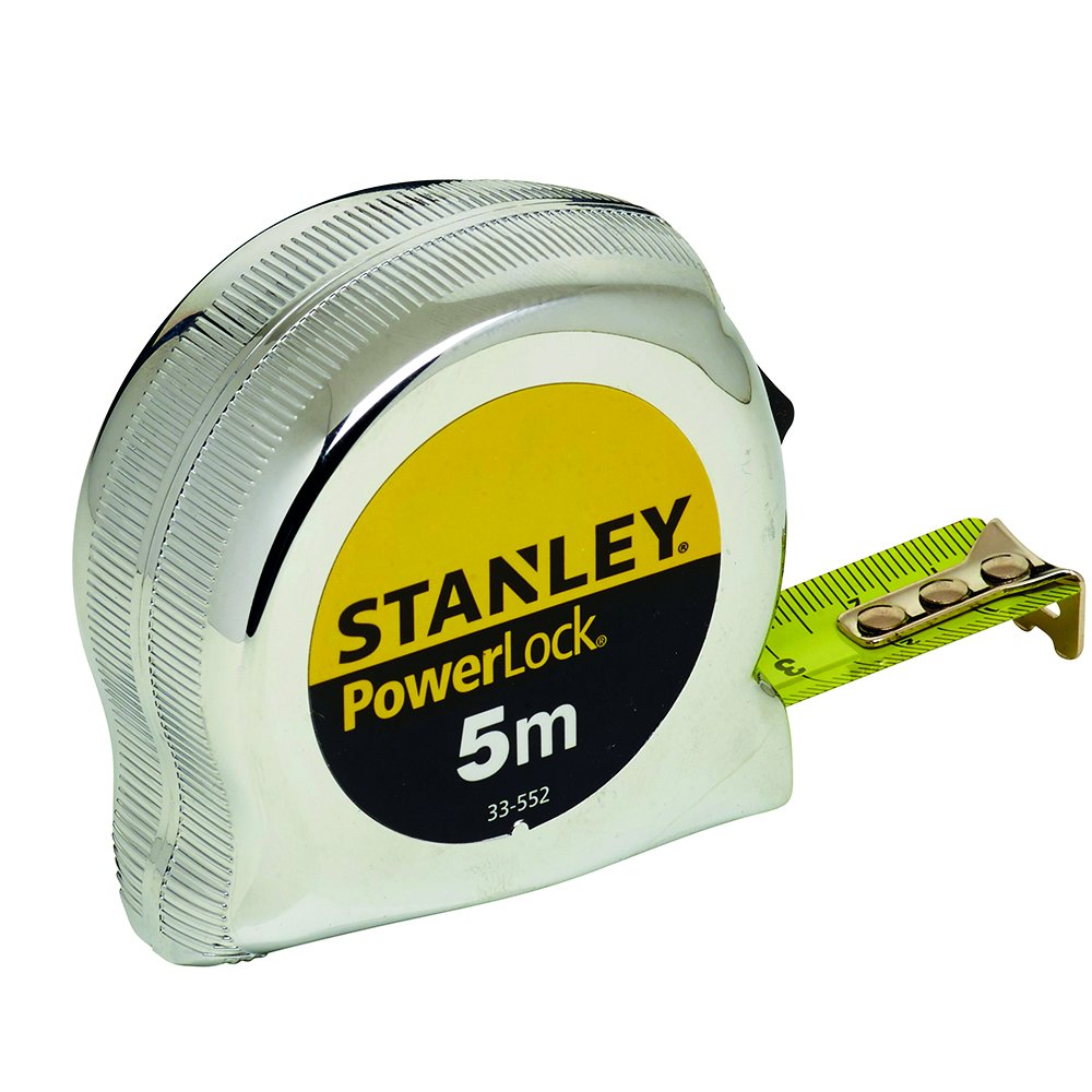 Stanley 33-231 3-Meter x 1/2-Inch Heavy Duty Powerlock Tape Rule With Metal Case