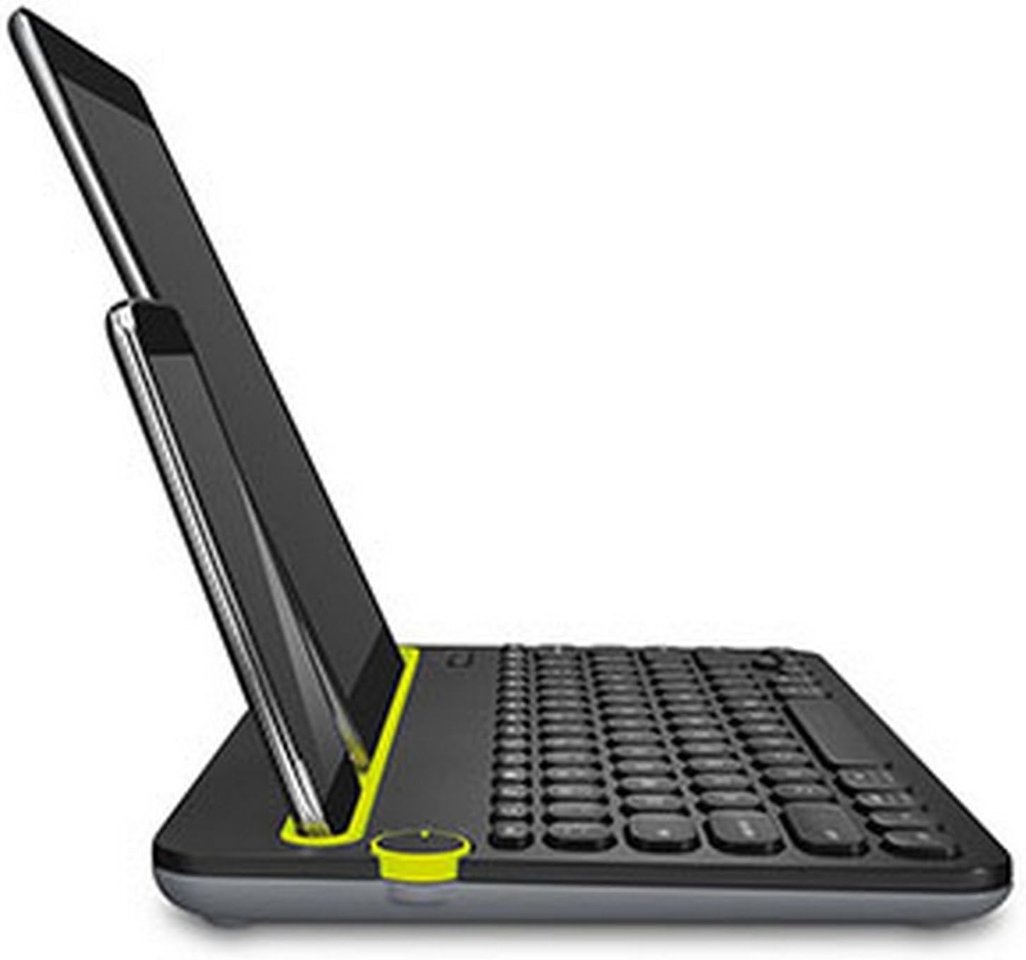 Logitech K480 Wireless Multi-Device Keyboard for Windows, macOS, iPadOS, Android or Chrome OS, Bluetooth, Compact, Compatible with PC, Mac, Laptop, Smartphone, Tablet - Black