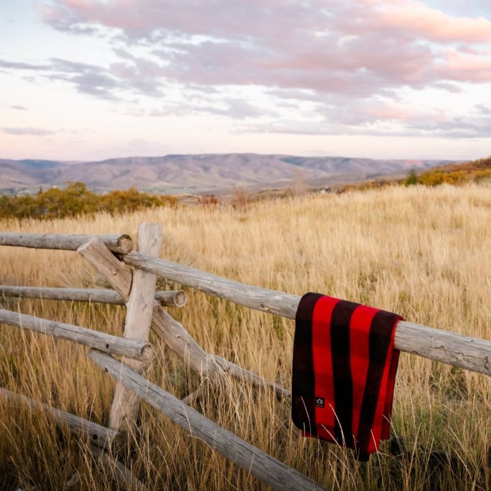 Arcturus Military Wool Blanket - Warm, Thick, Washable - Great for Outdoors, Camping, Stadium Blanket, Picnics, Travel - Car & Bushcraft Survival Kits