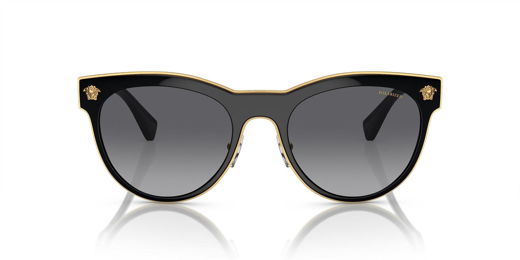 VERSACE VE2198 Phantos Shape Metal Sunglasses 54mm