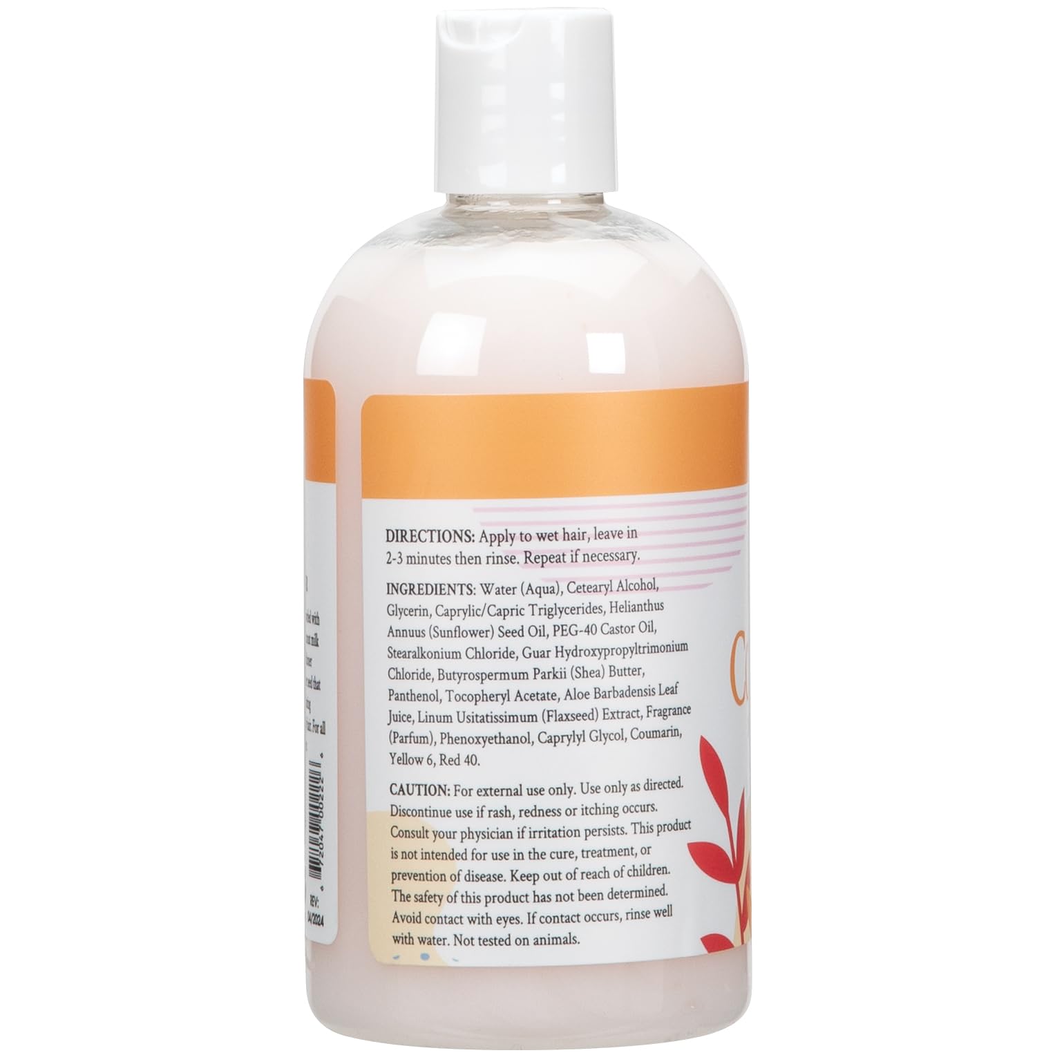 Ginger Lily Farms Botanicals Moisturizing Conditioner for Dry Hair, 100% Vegan & Cruelty-Free, Apple Pear Scent, 1 Gallon Refill (128 fl oz)