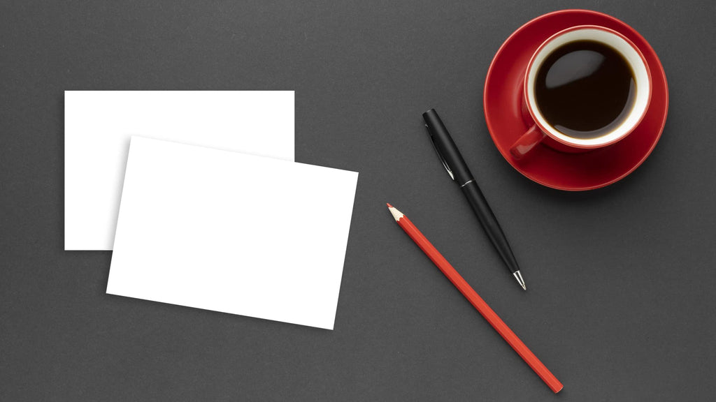 Home Advantage 2x3.5 Blank Index Cards - Our 50 Pack of Blank Note Cards Use Heavy Duty Cardstock to Make Them Bleed Proof - These Plain Index Cards Make Great Blank Business Cards & Blank Flashcards
