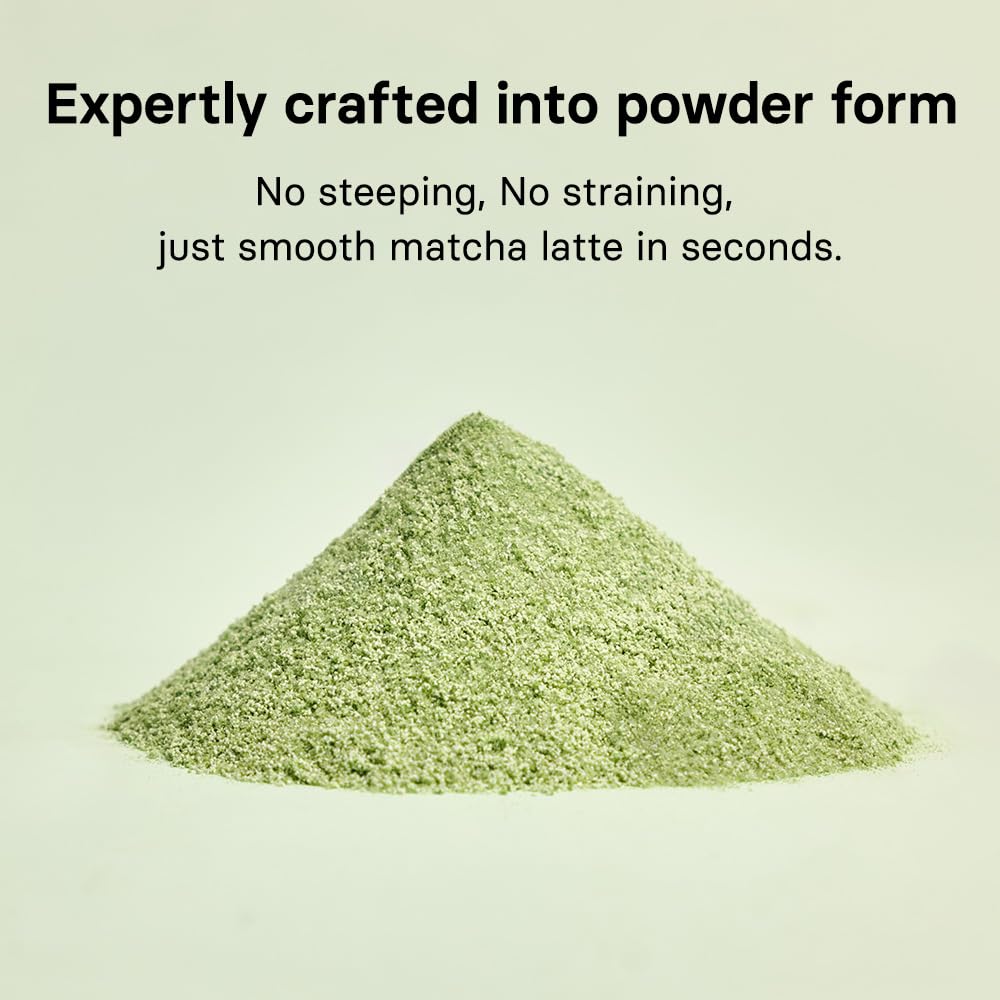 OSULLOC Volcanic Isle Matcha Powder, Ceremonial Grade Korean Matcha, Green tea powder from Jeju Island (1.41oz, 40g)