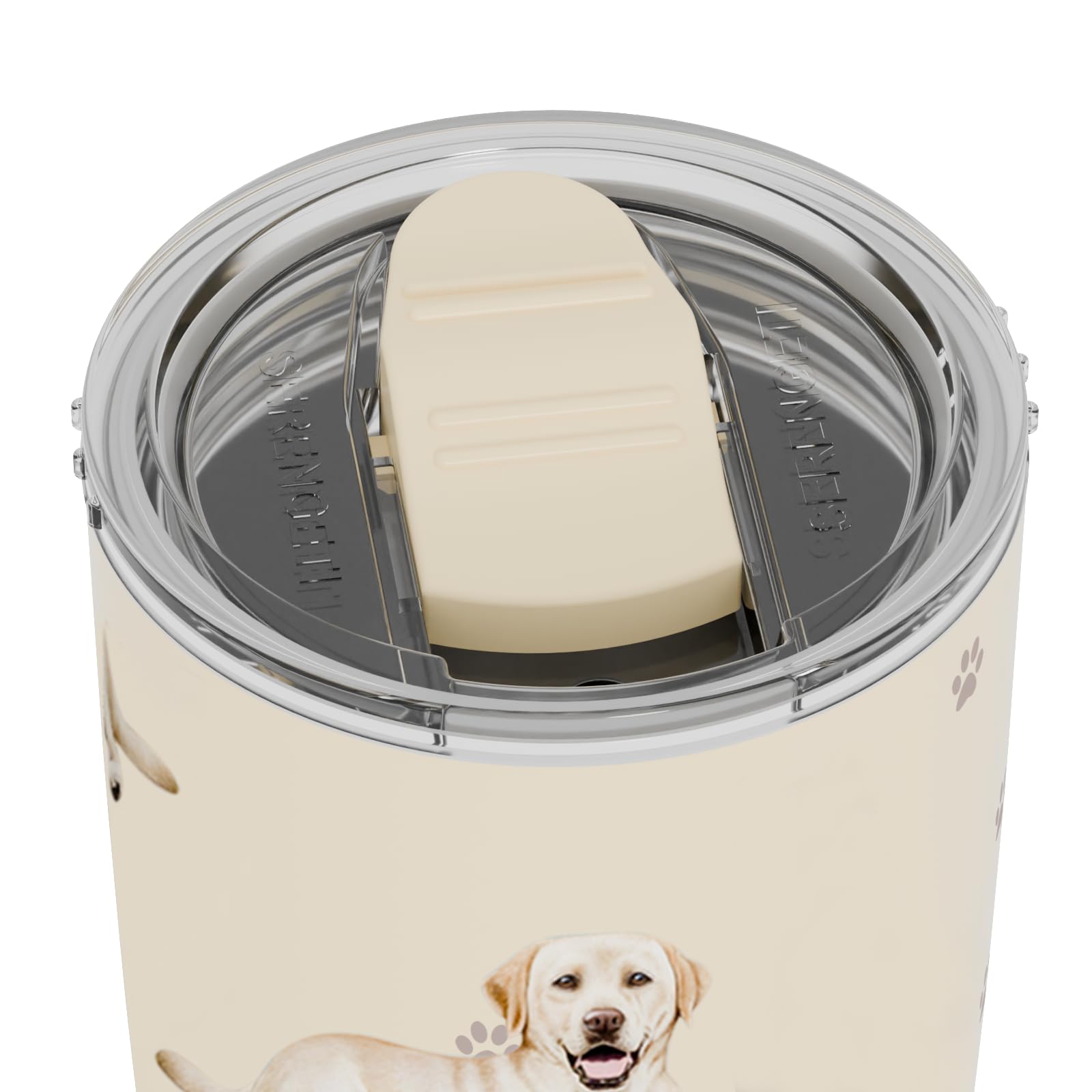 SERENGETI Australian Shepherd 20 Oz. Stainless Steel, Vacuum Insulated Tumbler with Spill Proof Lid - 3D Print - Insulated Travel mug for Hot or Cold Drinks (Australian Shepherd Tumbler)