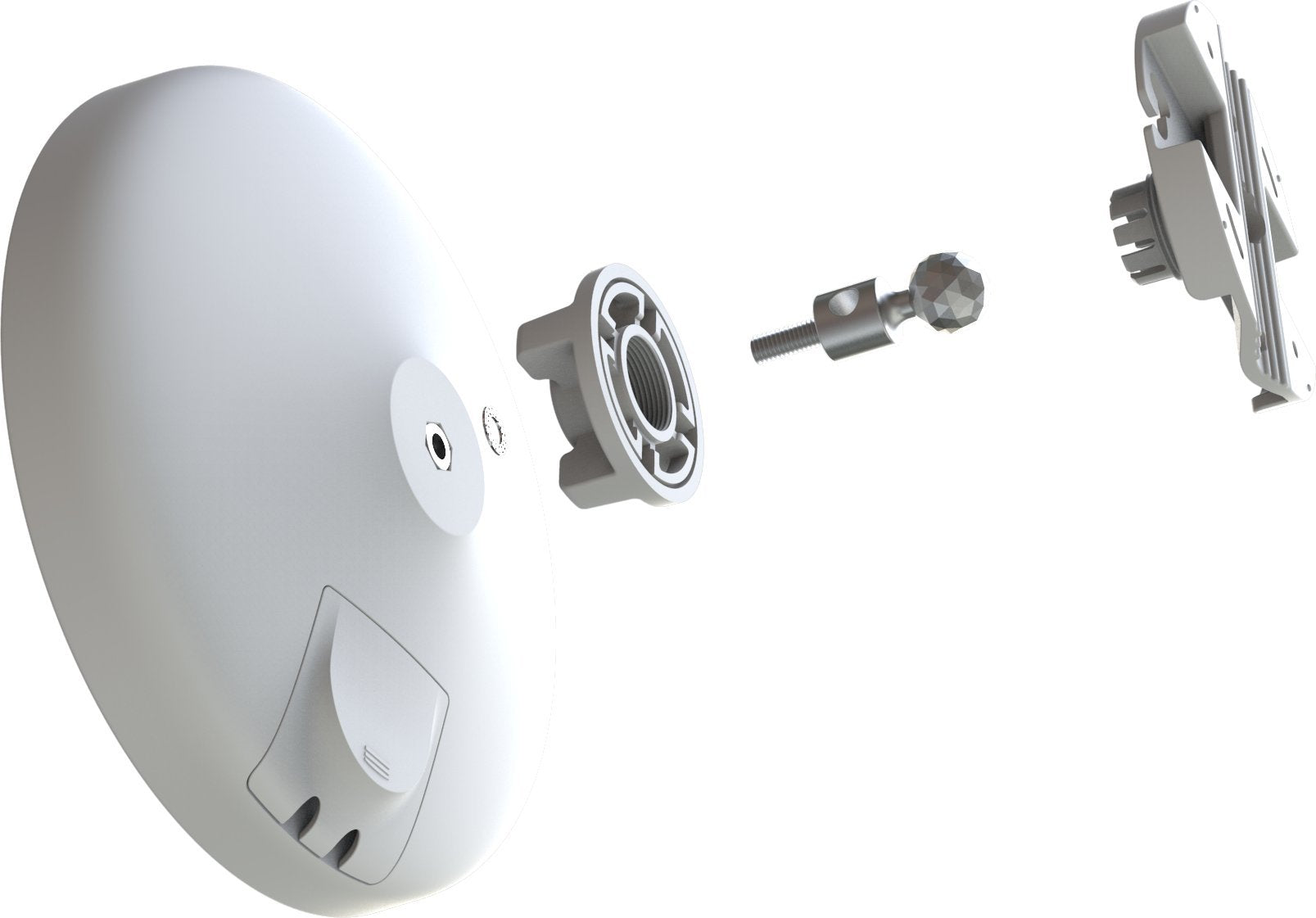 EnGenius Wi-Fi 6 (802.11ax) 5GHz 1,200 Mbps, 2x2 Outdoor Wireless Bridge, 26 dBm, high gain 19 dBi Directional Antenna, IP-55 housing, up to 6 Miles Point-to-Point [EnStation6 KIT]