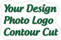 1.5 Inches Custom Sticker Personalized Labels Waterproof Dishwasher Safe Made USA, Custom Labels Business or Image Personalize Your Business Stickers
