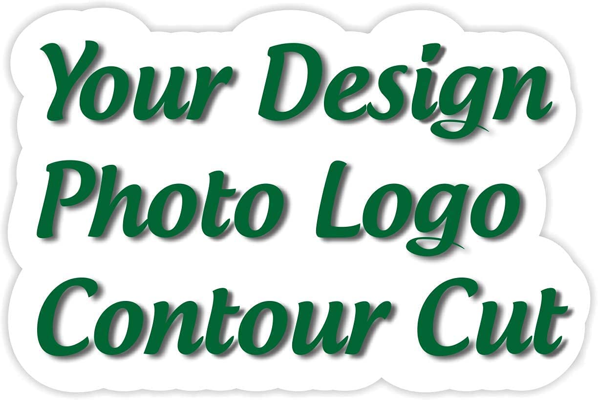 1.5 Inches Custom Sticker Personalized Labels Waterproof Dishwasher Safe Made USA, Custom Labels Business or Image Personalize Your Business Stickers