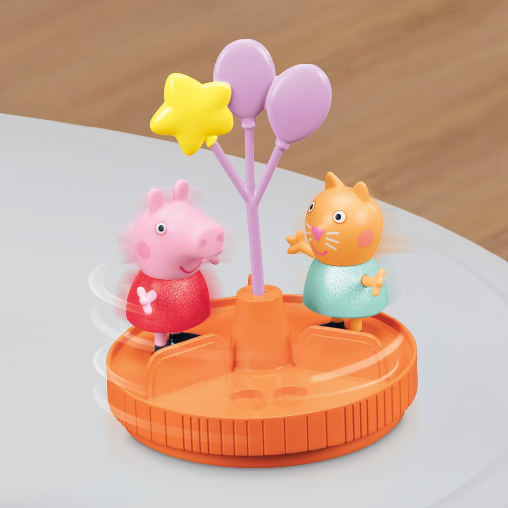 Peppa Pig 2-in-1 Party Bus Playset with 3 Figures and 13 Accessory Pieces, Preschool Toys for Girls and Boys, Kids Gifts, Ages 3+