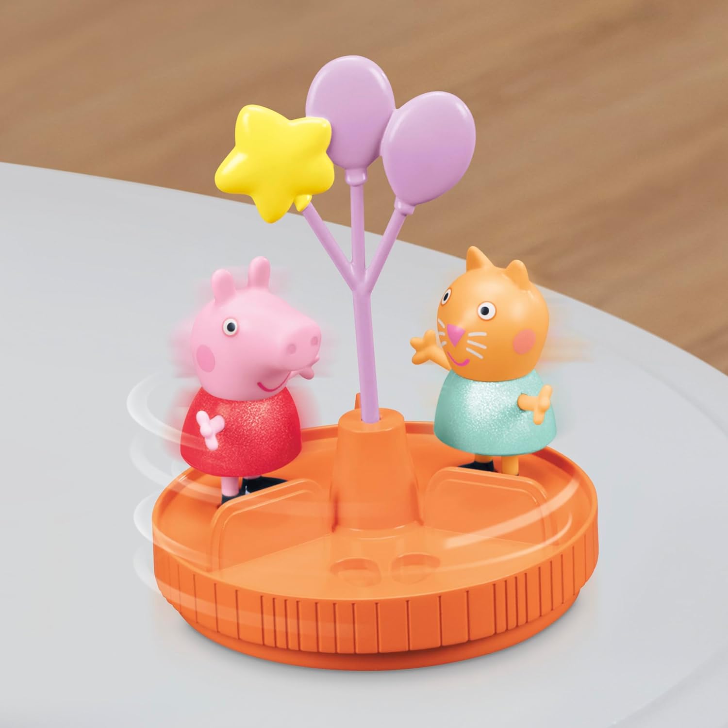 Peppa Pig 2-in-1 Party Bus Playset with 3 Figures and 13 Accessory Pieces, Preschool Toys for Girls and Boys, Kids Gifts, Ages 3+