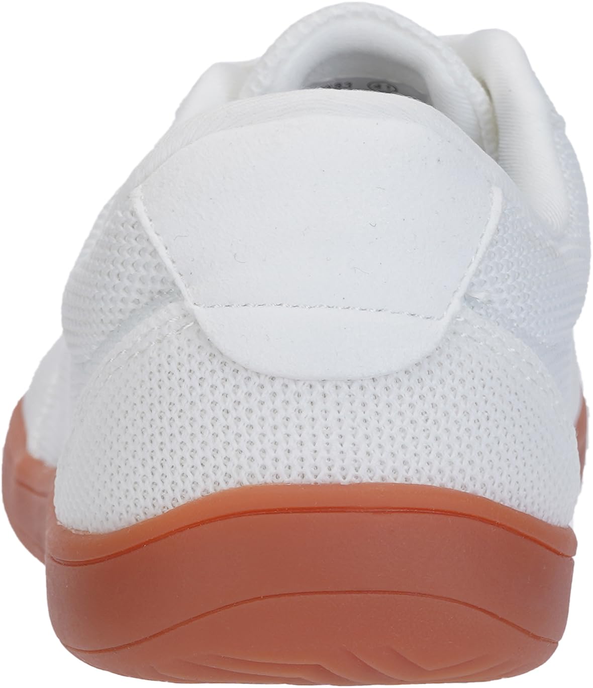WHITIN Men's Wide Toe Box Barefoot Sneakers + Breathable Knit Walking Shoes