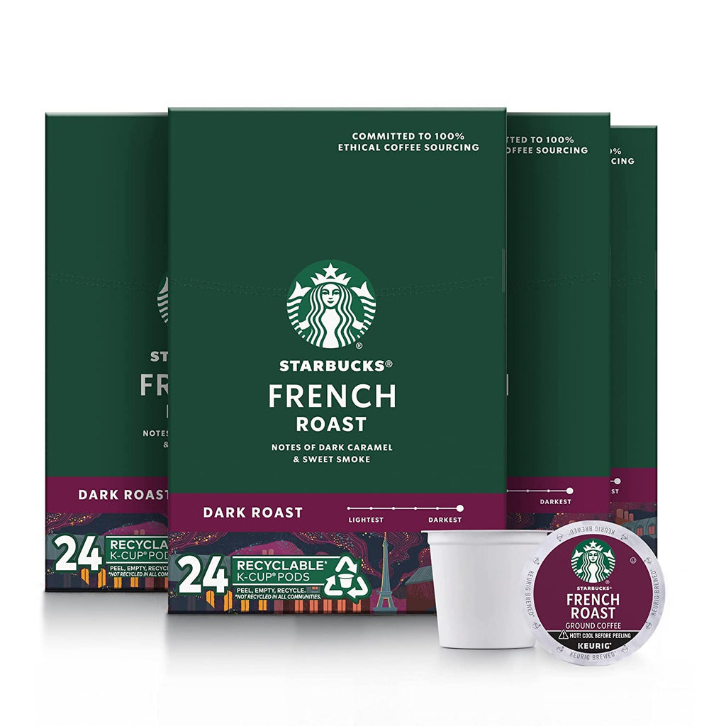 Starbucks Coffee, Caffe Verona Dark K Cup Portion Pack for Keurig Brewers, 24 Count