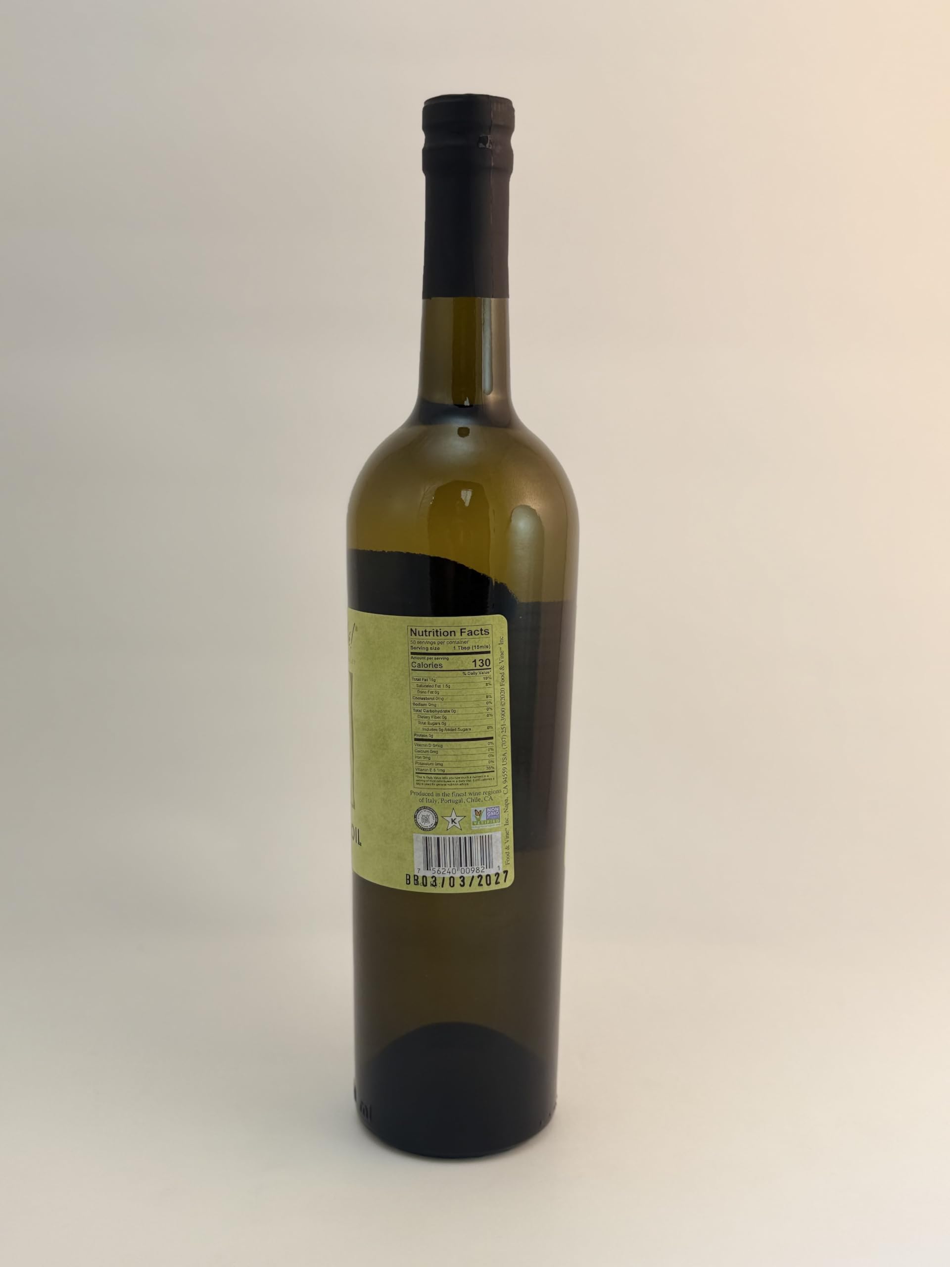 Salute Santé! Cold Pressed Grapeseed Oil – 500 ml 1-Pack — cooking oil, grapeseed oil — High Smoke Point, Neutral Flavor, Ideal for Frying, Baking & Salad Dressings Gourmet kitchen essential