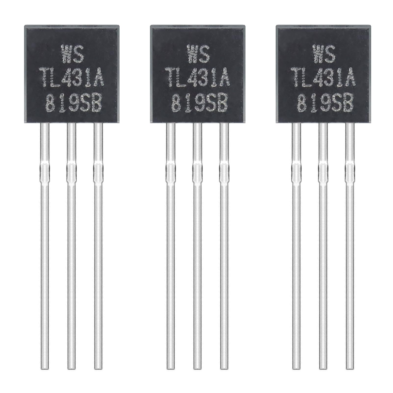 2N2222 2N2222A Amplifier Transistors NPN Silicon Transistor TO-92 60V 800mA (Pack of 200pcs)
