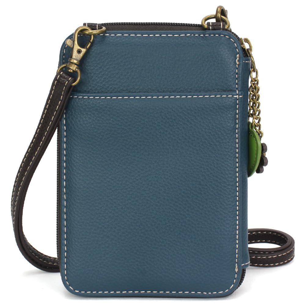 CHALA Wallet Crossbody Cell Phone Purse - Women Faux Leather Multicolor Handbag with Adjustable Strap