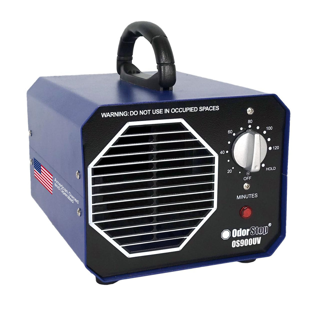 OdorStop Professional Grade Ozone Generators (900 Sq Ft + UV)
