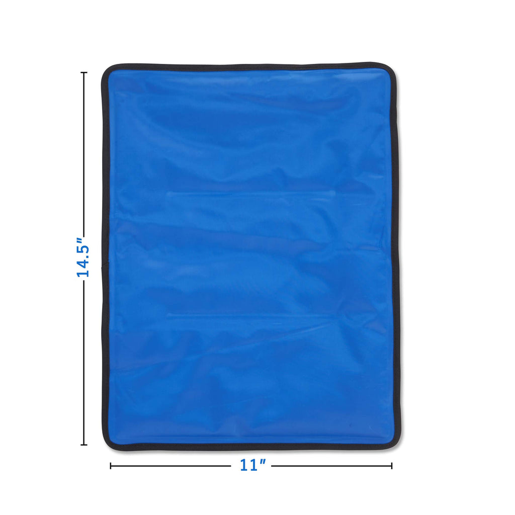 Reusable Ice Packs for Injuries Reusable | 11"x 14.5"- 2 Pack XL | Hot & Cold Pack | Large Ice Pack for Back Pain Relief, Flexible When Frozen | Cold Compress for Back, Knee, and Shoulder Injuries