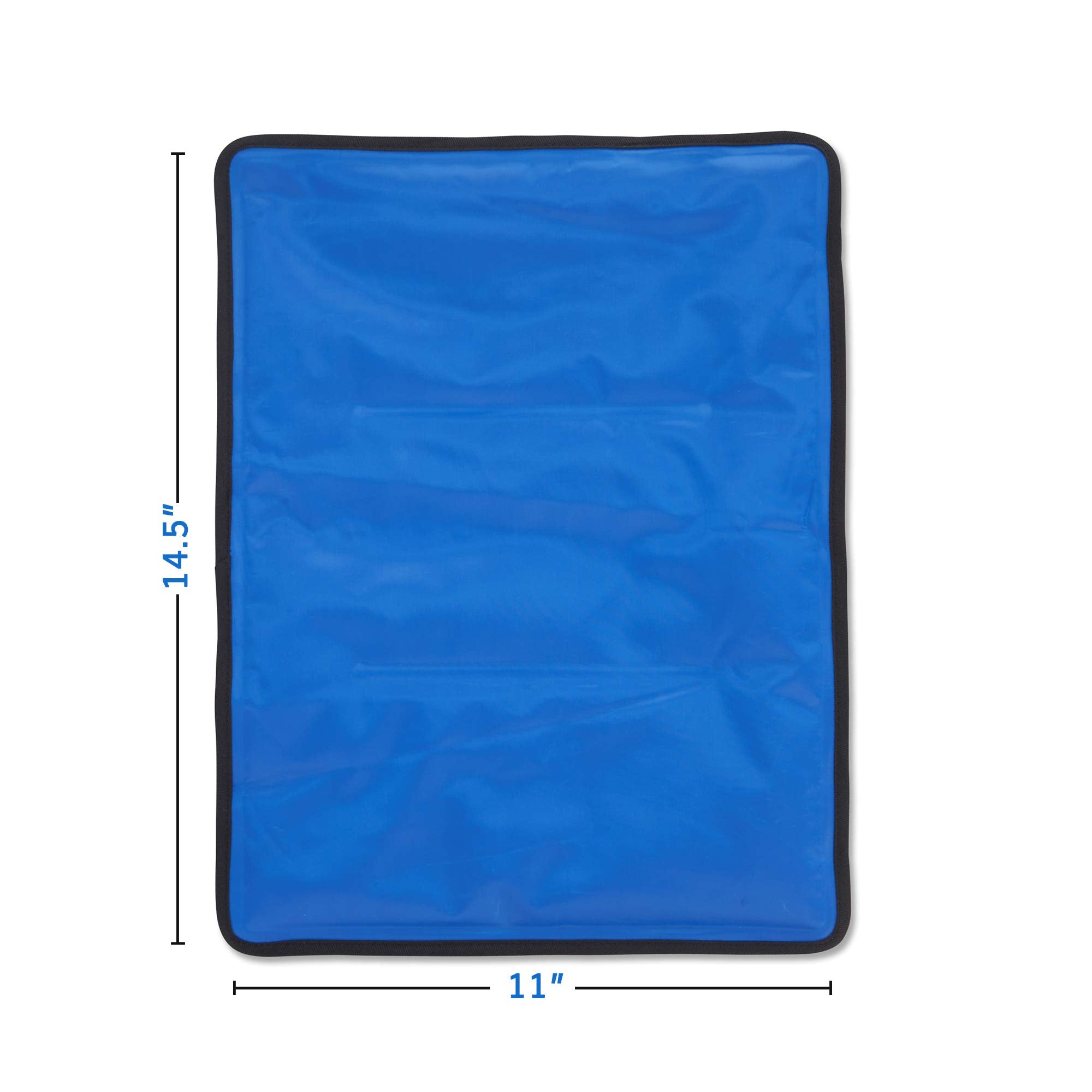 Reusable Ice Packs for Injuries Reusable | 11"x 14.5"- 2 Pack XL | Hot & Cold Pack | Large Ice Pack for Back Pain Relief, Flexible When Frozen | Cold Compress for Back, Knee, and Shoulder Injuries