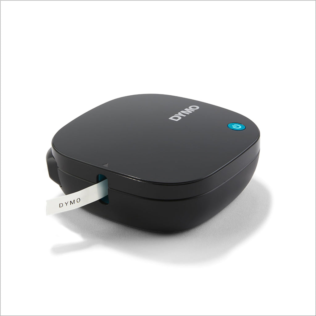 DYMO LetraTag 200B Bluetooth Label Maker, Compact Label Printer, Connects Through Bluetooth Wireless Technology to iOS and Android, Includes 1 White Paper Label Tape, Daydream Blue