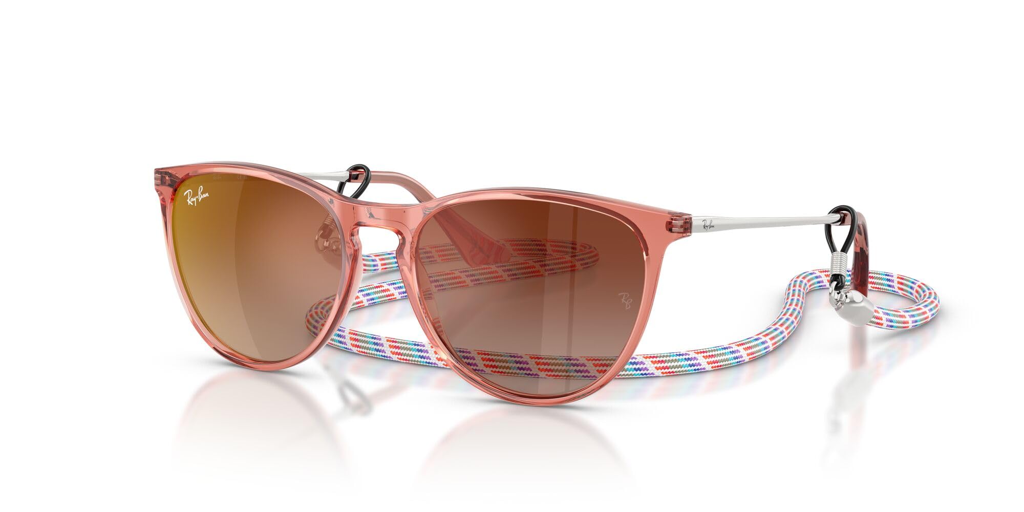 Ray-Ban Junior Kids' RJ9060s Erika Round Sunglasses