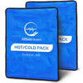 Reusable Ice Packs for Injuries Reusable | 11"x 14.5"- 2 Pack XL | Hot & Cold Pack | Large Ice Pack for Back Pain Relief, Flexible When Frozen | Cold Compress for Back, Knee, and Shoulder Injuries